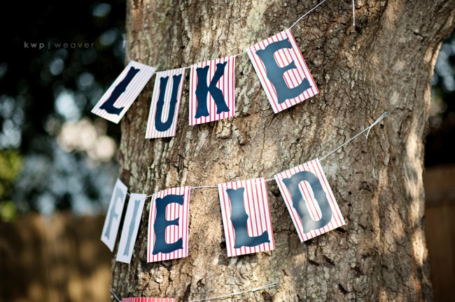 Luke | First Birthday - Kristen Weaver Photography