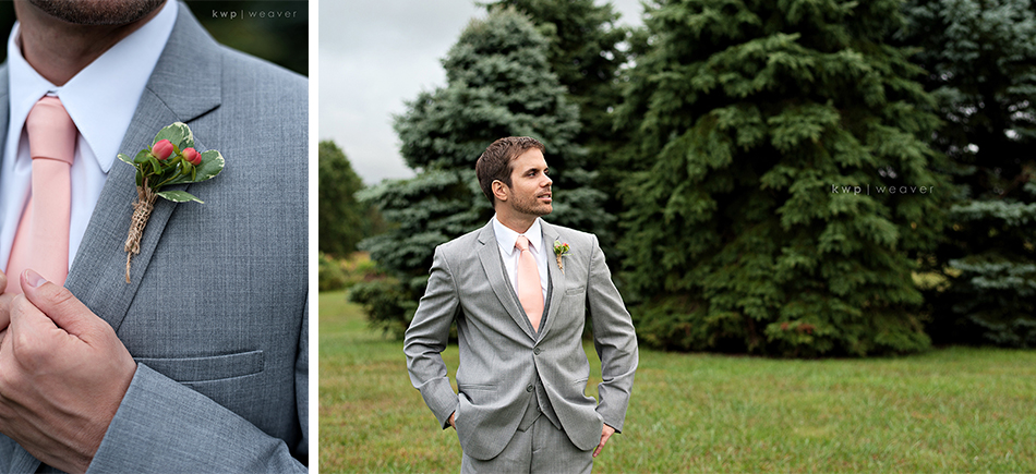 grey grooms suit