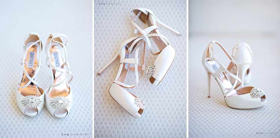 strappy wedding shoes
