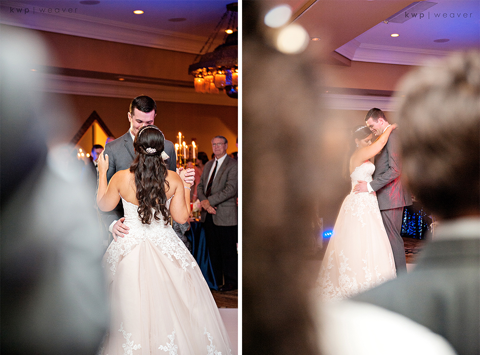 first dance for bride and groom 