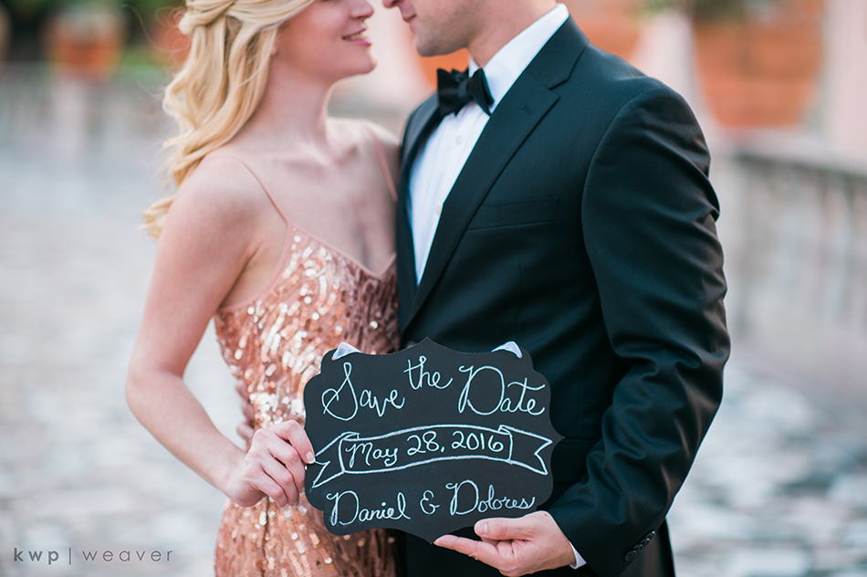 save the date chalkboard