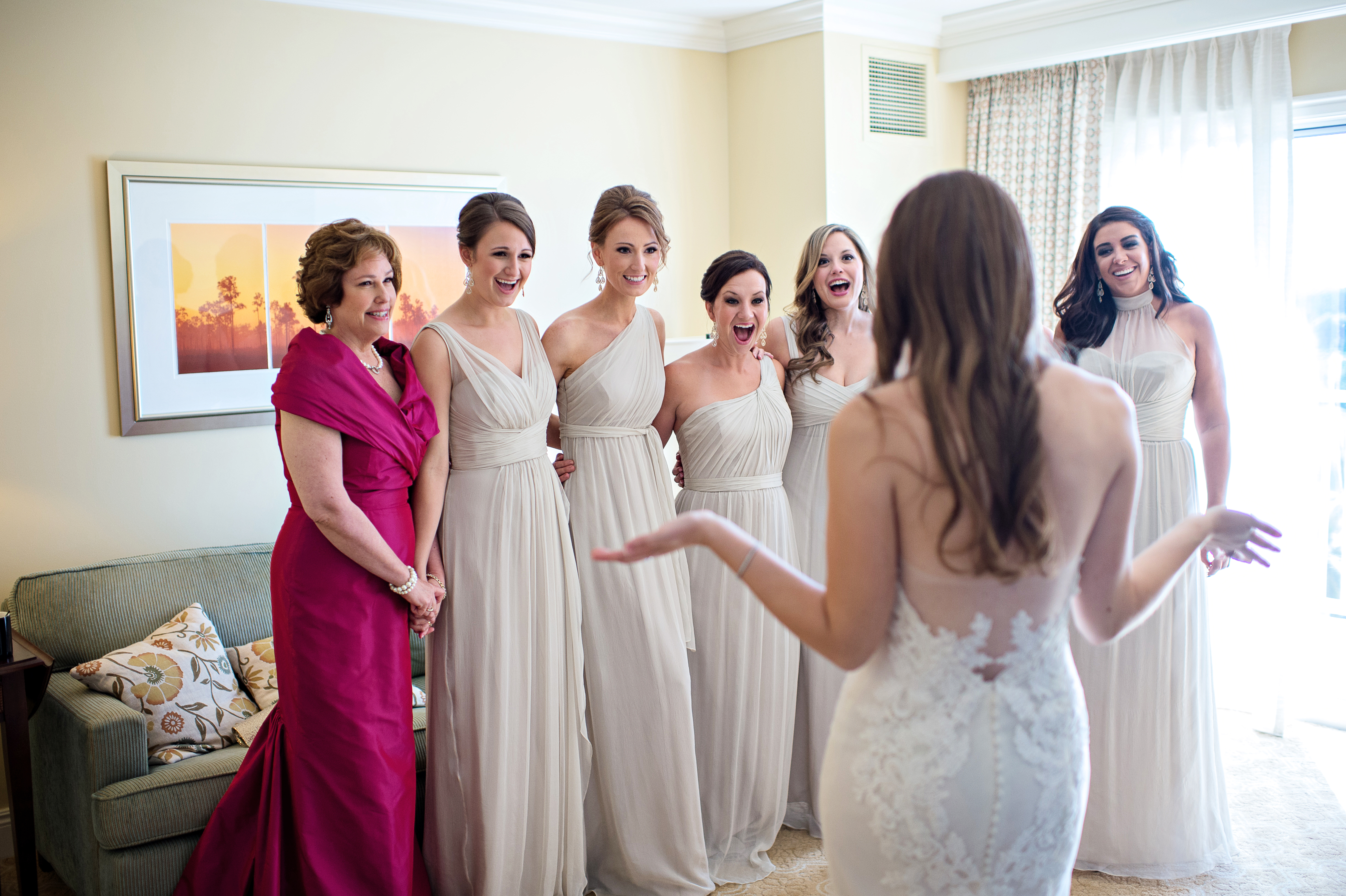 bridesmaids first reaction