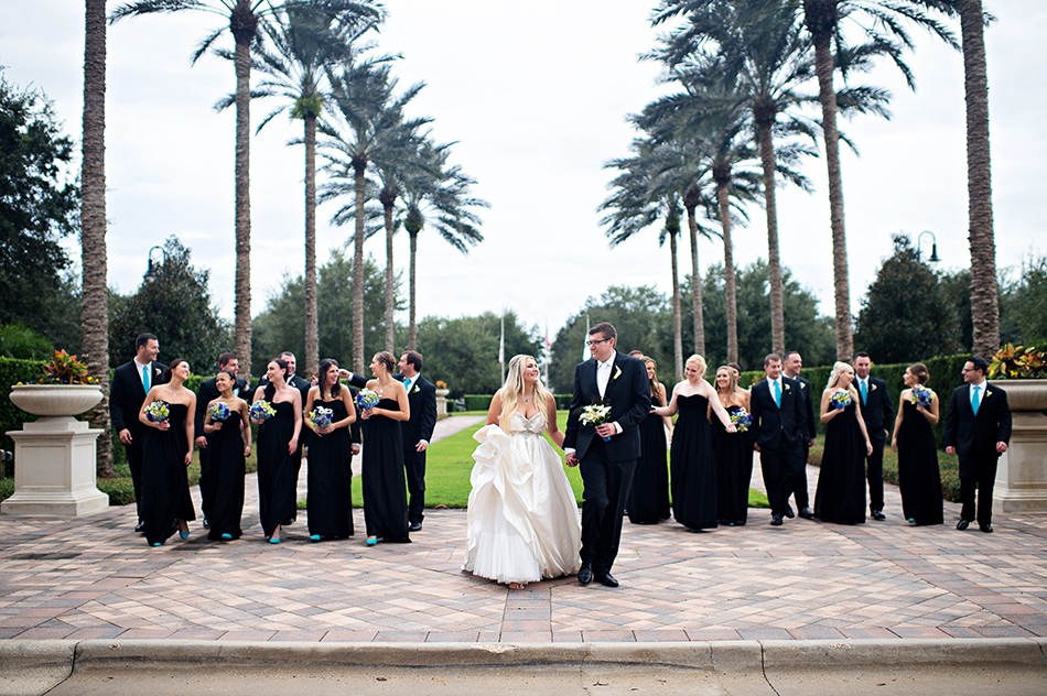 wedding party photography