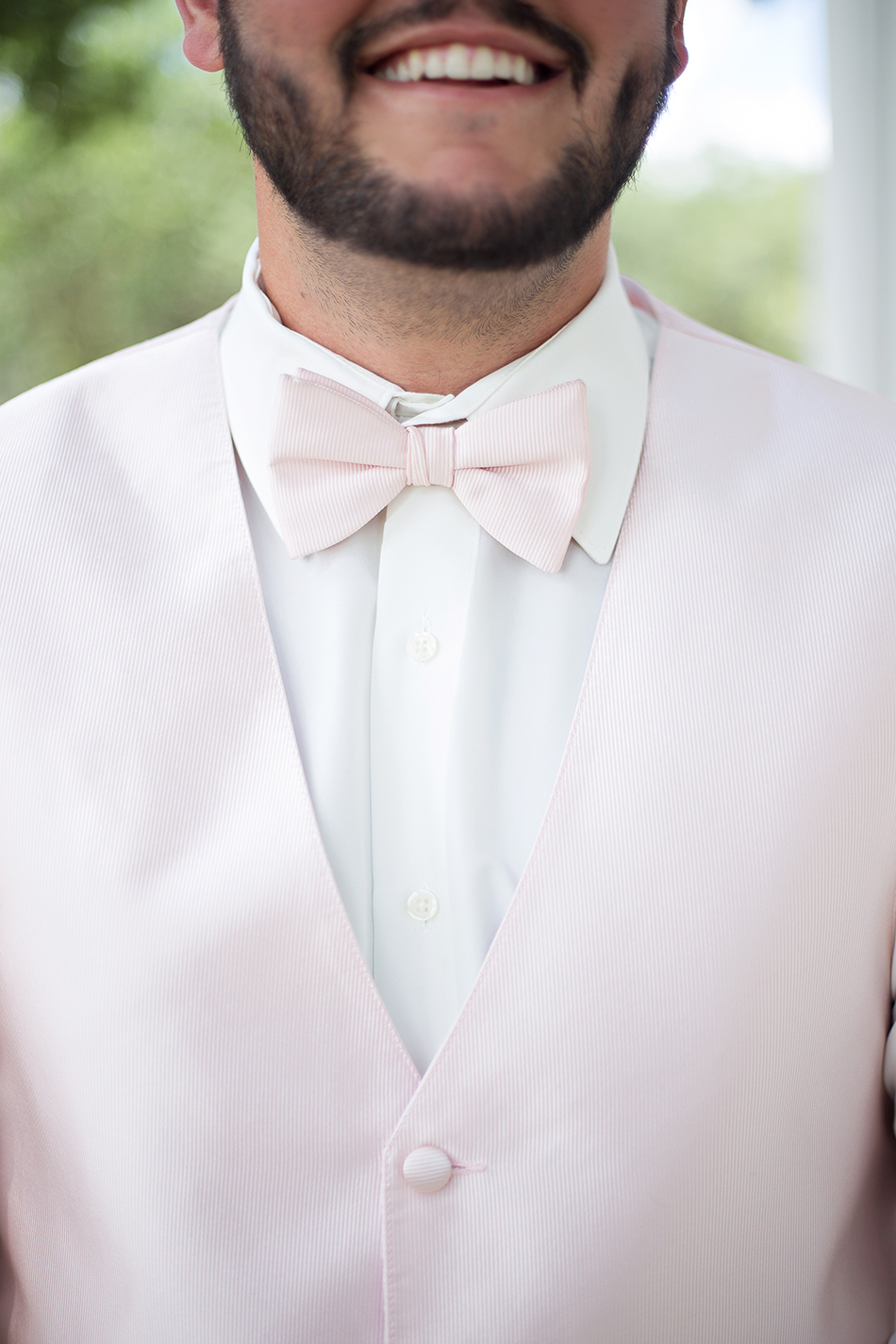 groomsman attire light pink