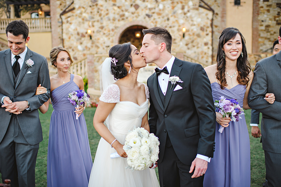 Sweet and Romantic Lavender Bella Collina Wedding