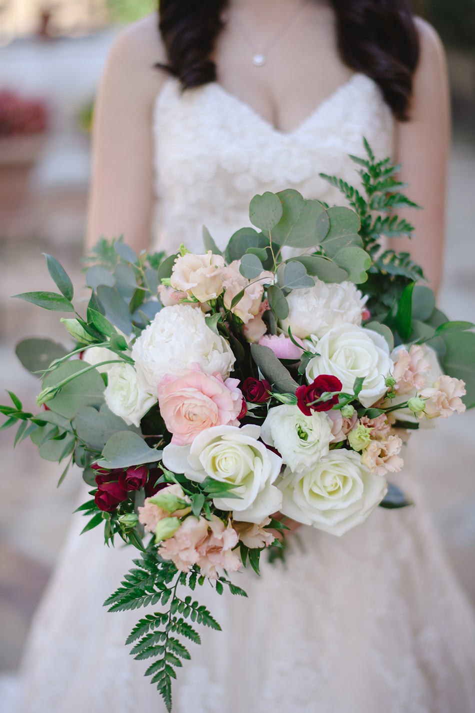 lush wedding bouquet
