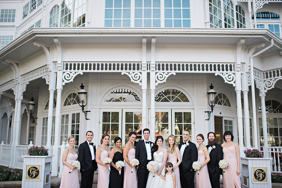 Grand Floridian wedding party