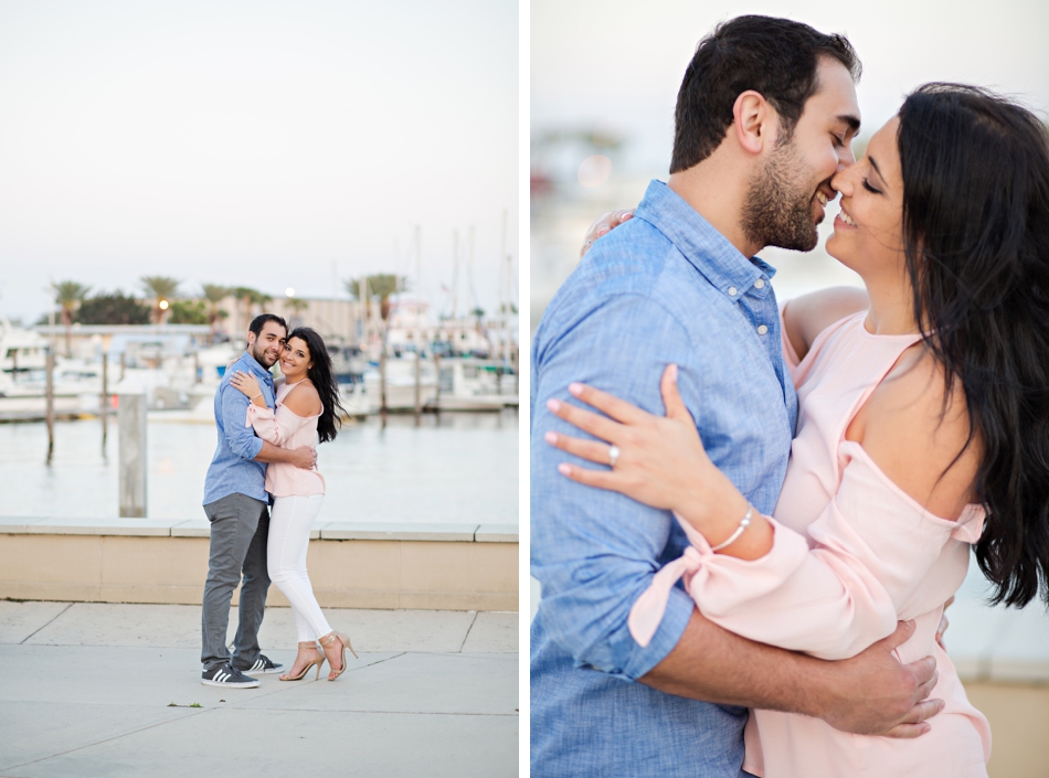 engagement session by the water in orlando