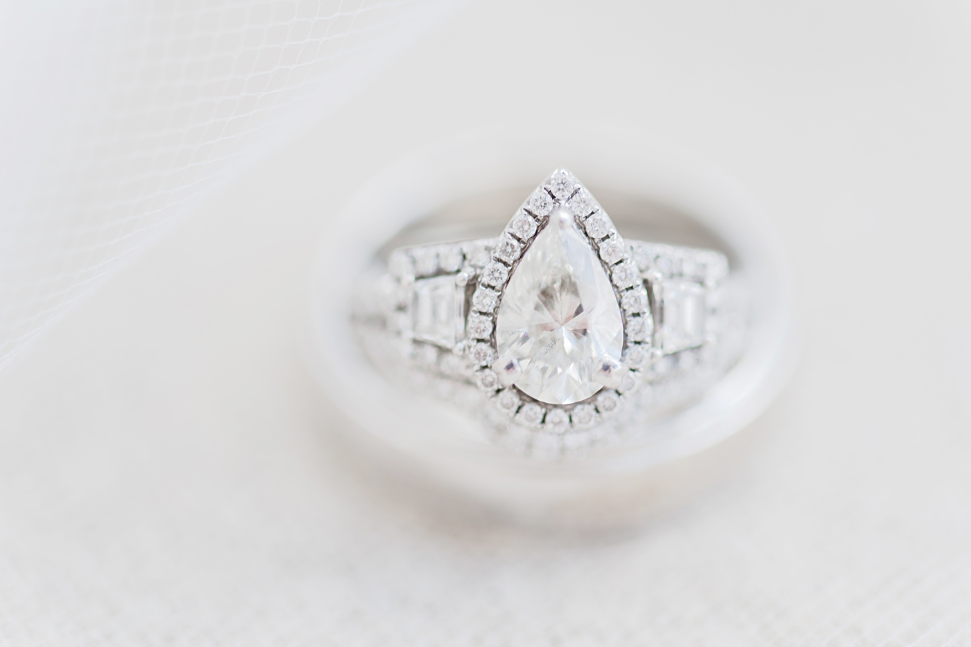 pear diamond ring