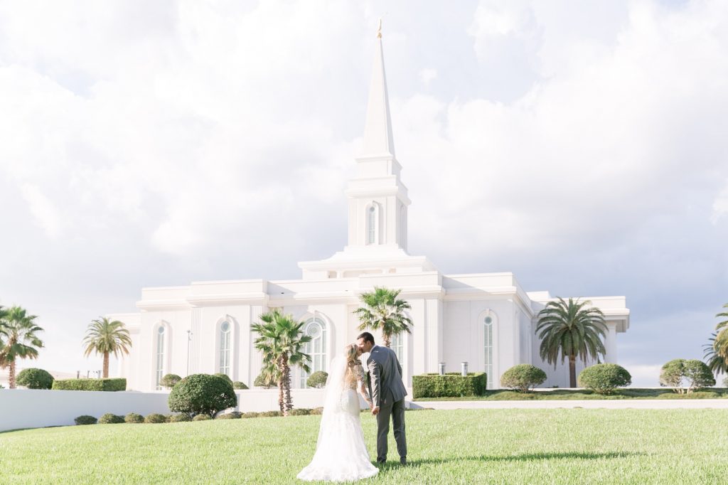 Orlando LDS Temple Wedding Ceremony and Sealing Sneak Peek Kristen Weaver Photography