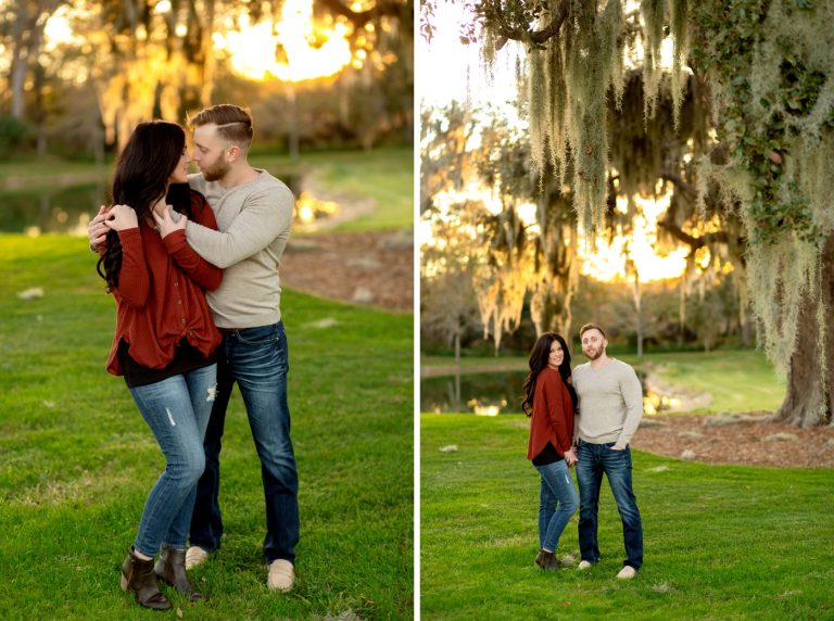 Bella Collina Sunset Engagement with Jenna and Lee - Kristen Weaver ...