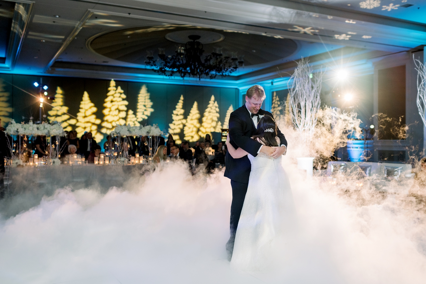 dry ice first dance
