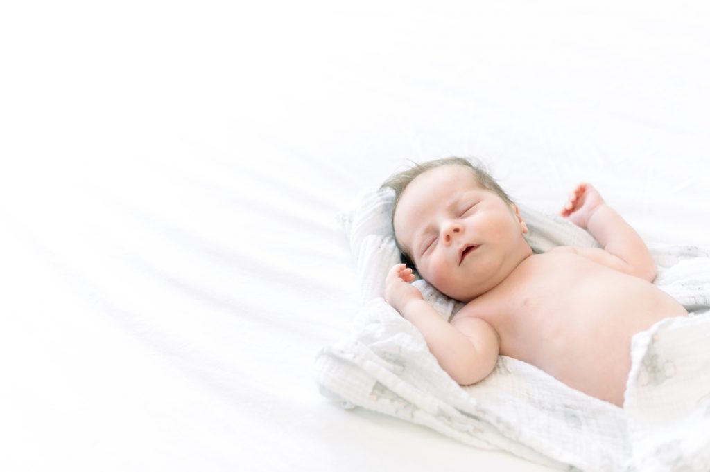 We're welcoming baby Hans in this in-home Orlando newborn session