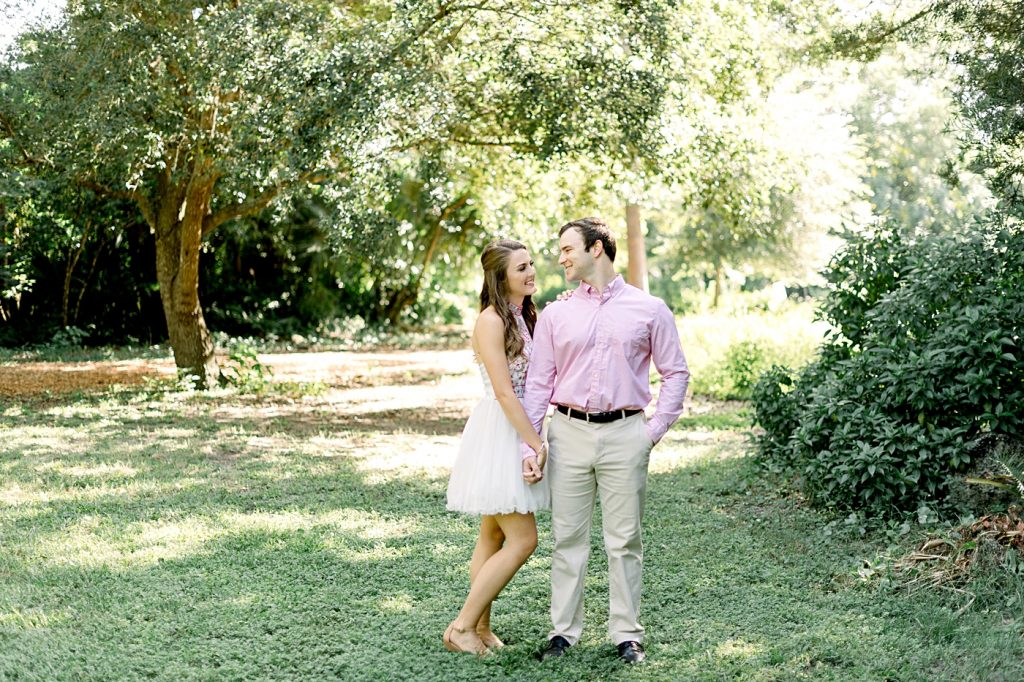 Alexis and Matt's Mead Gardens Engagement Session