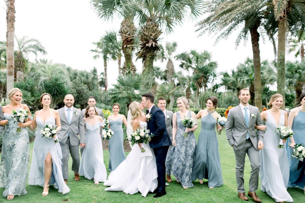 This Chicago couple brought the chill for their Florida Hammock Beach wedding
