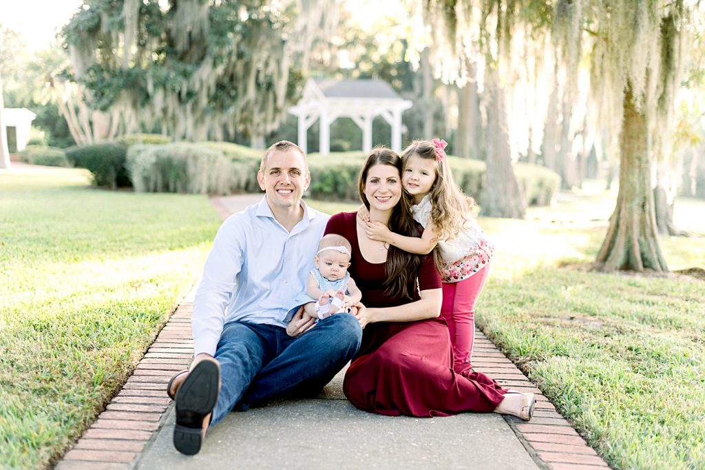 Family Holiday Photos at Cypress Grove Estate House