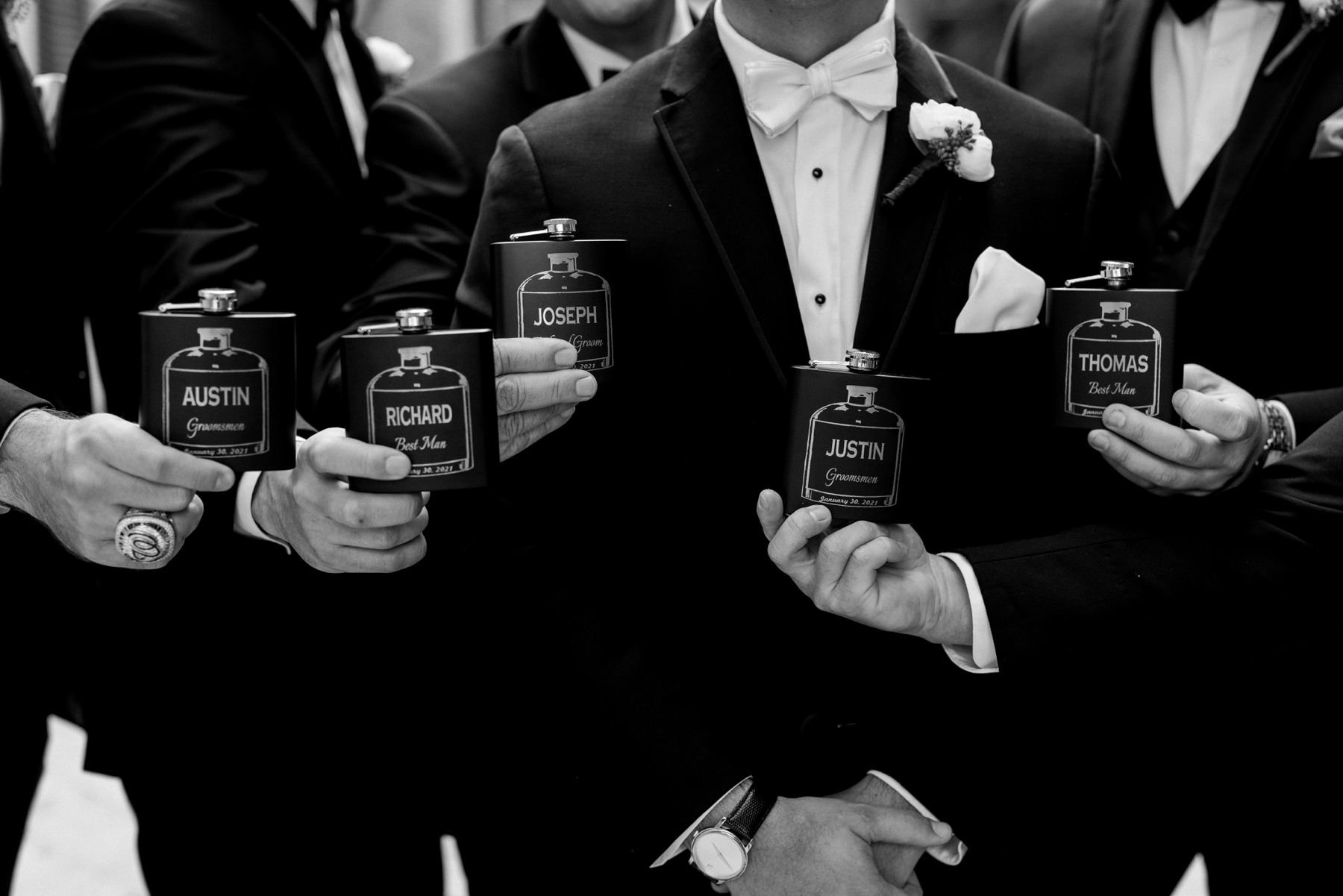 black and white wedding photographer