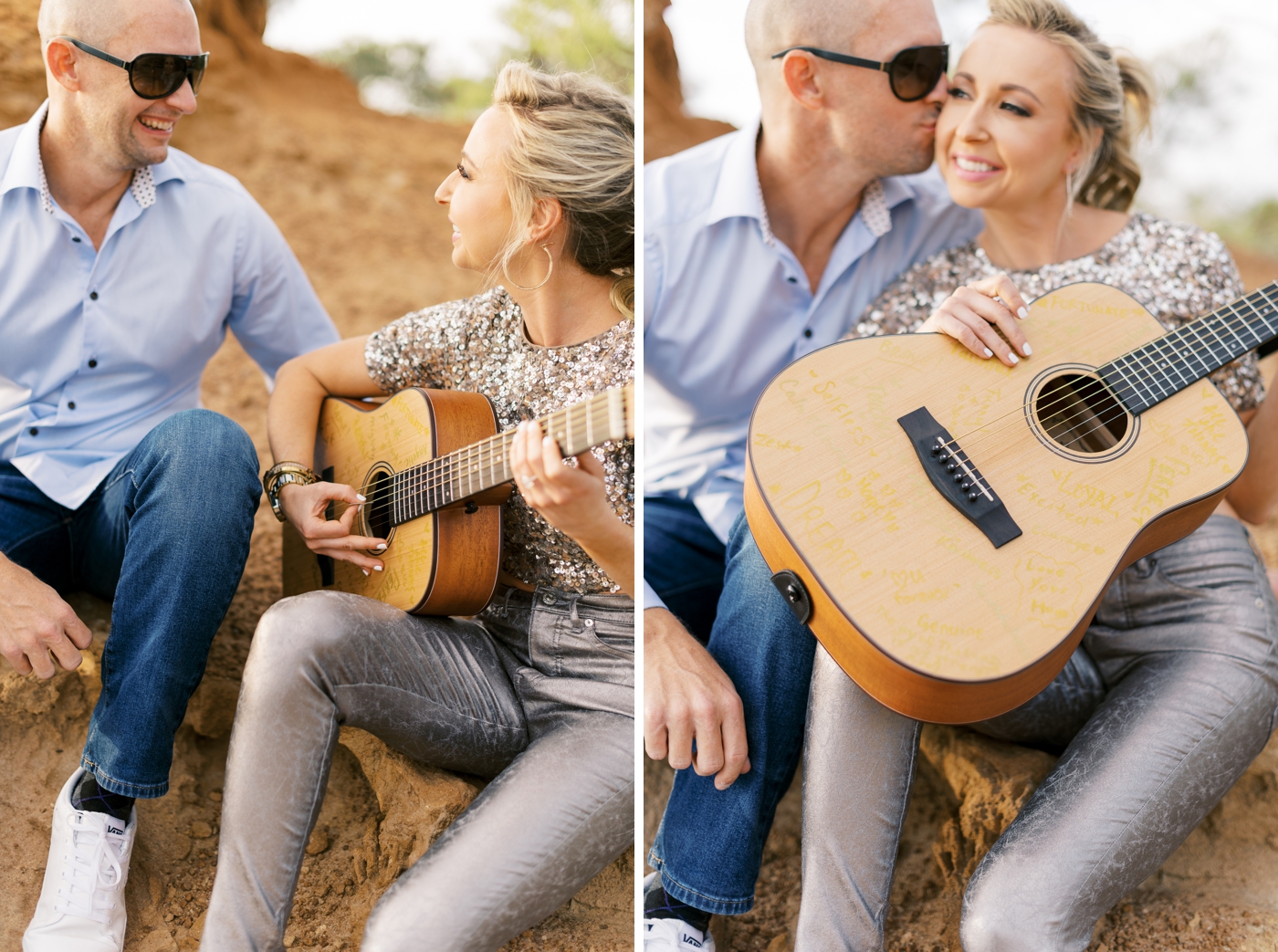 torrey pines engagement session