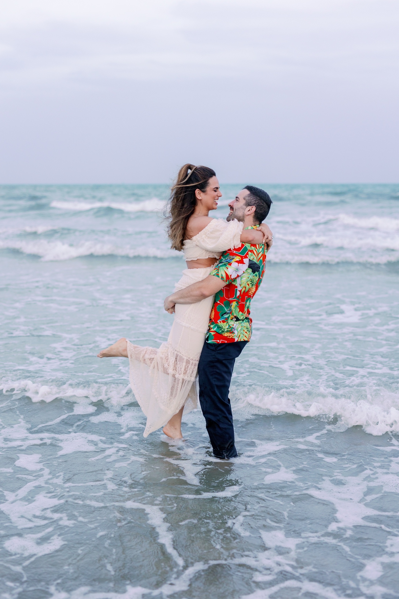 jetty park engagement session