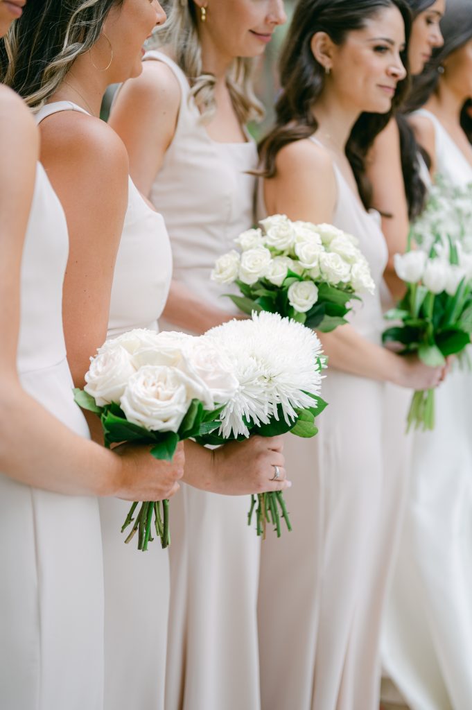 different bouquets for each bridesmaid