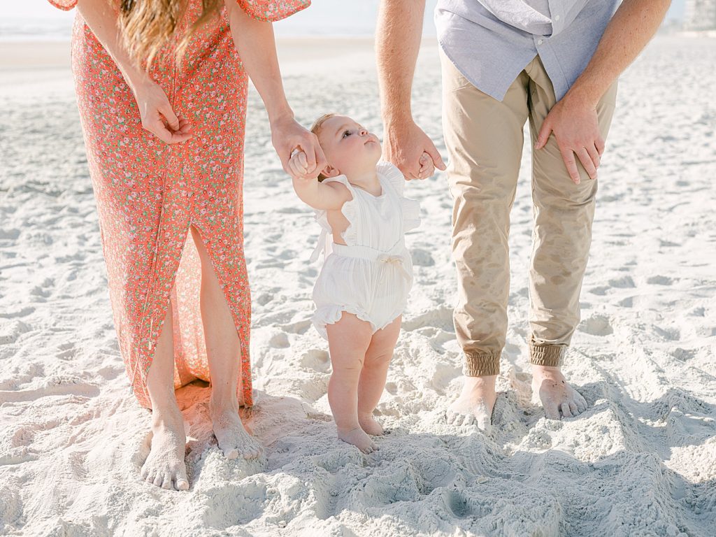 beach photography family session