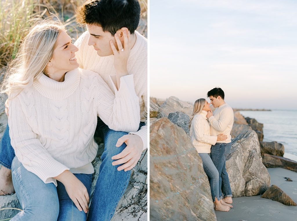 Cape Canaveral beach engagement