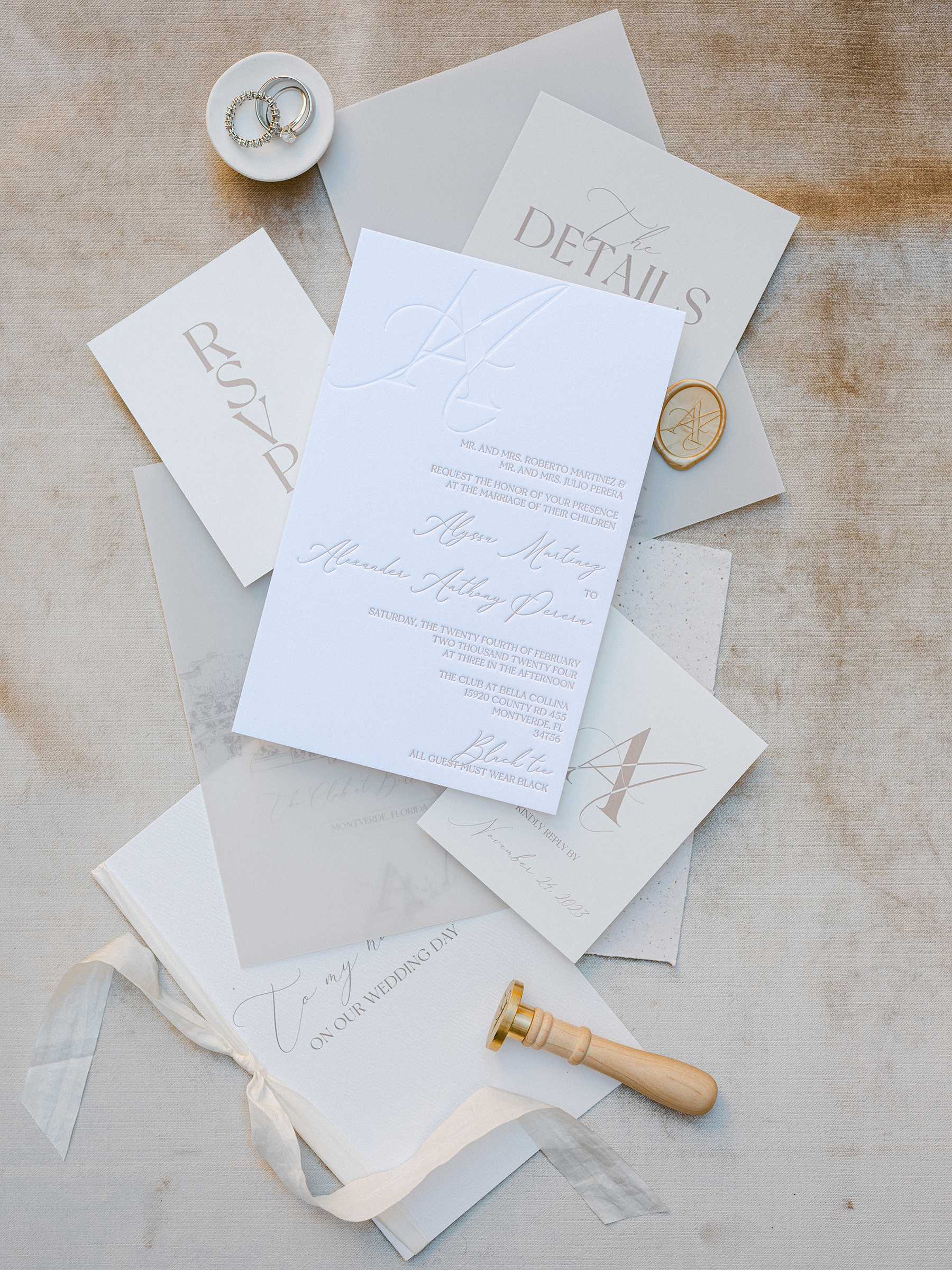 Alibombo Wedding invitations 