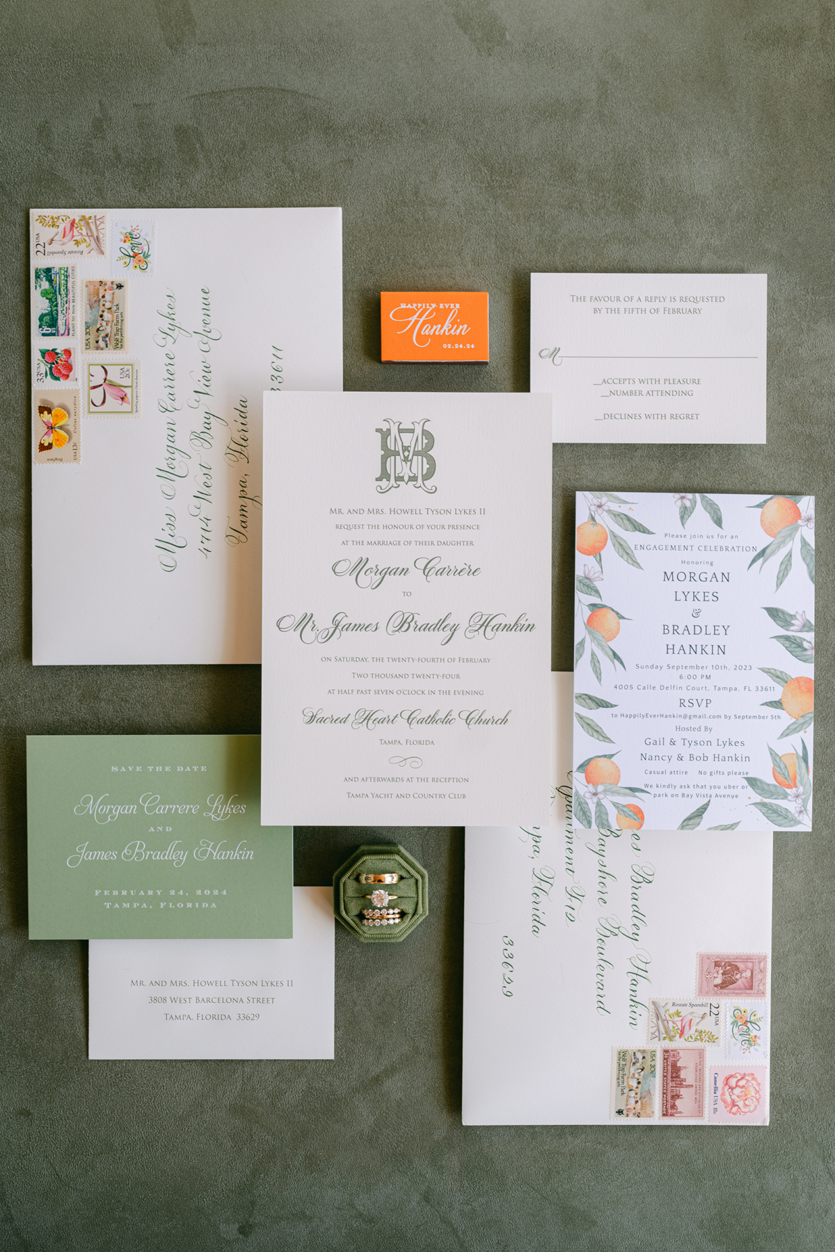 wedding day stationery