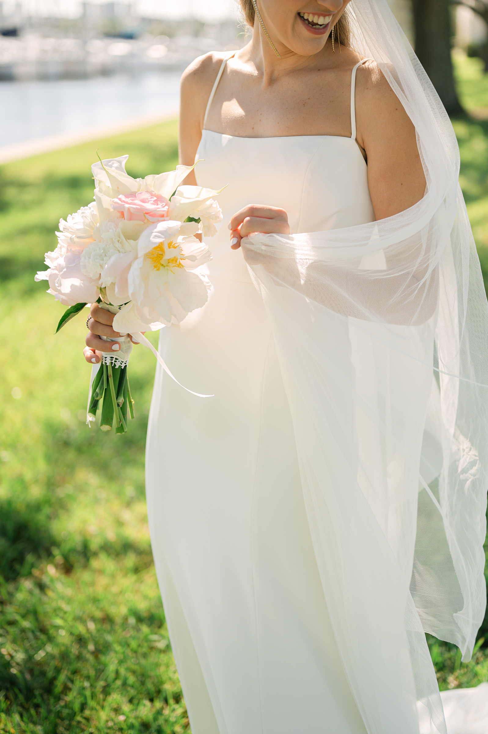 Poynter Institute Wedding with Modern Tropical Details