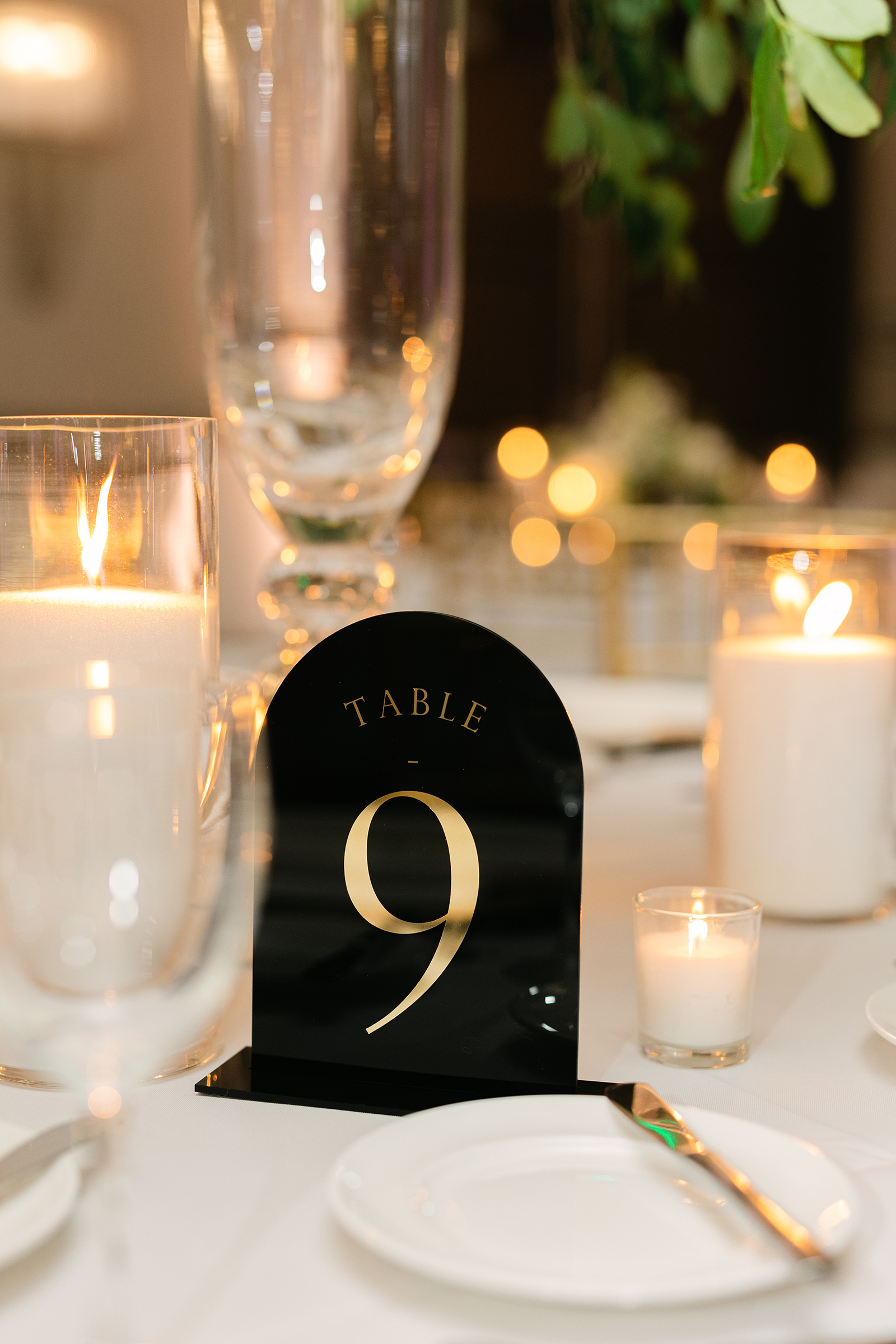 wedding tablescape details