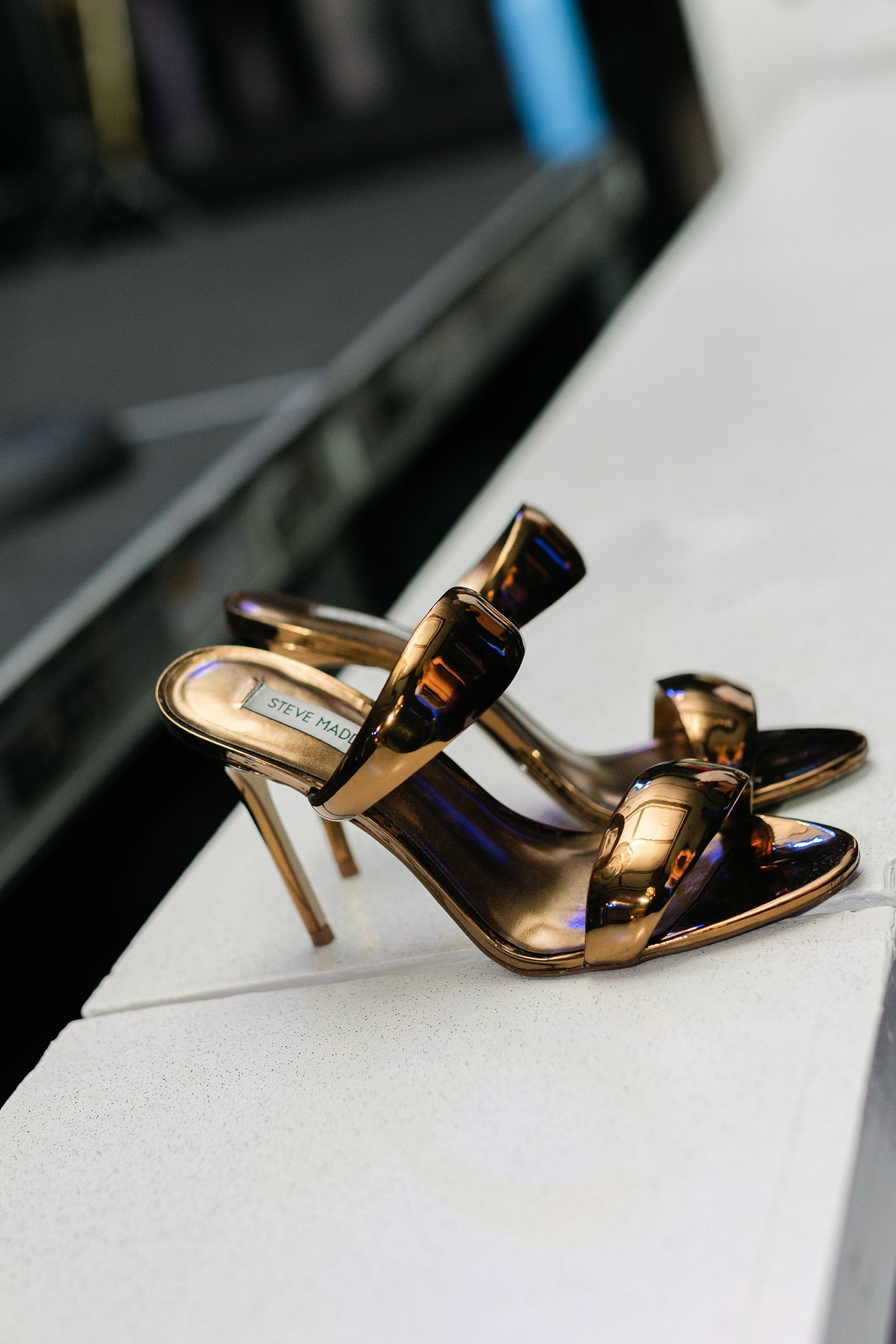 steve madden gold heels for wedding reception