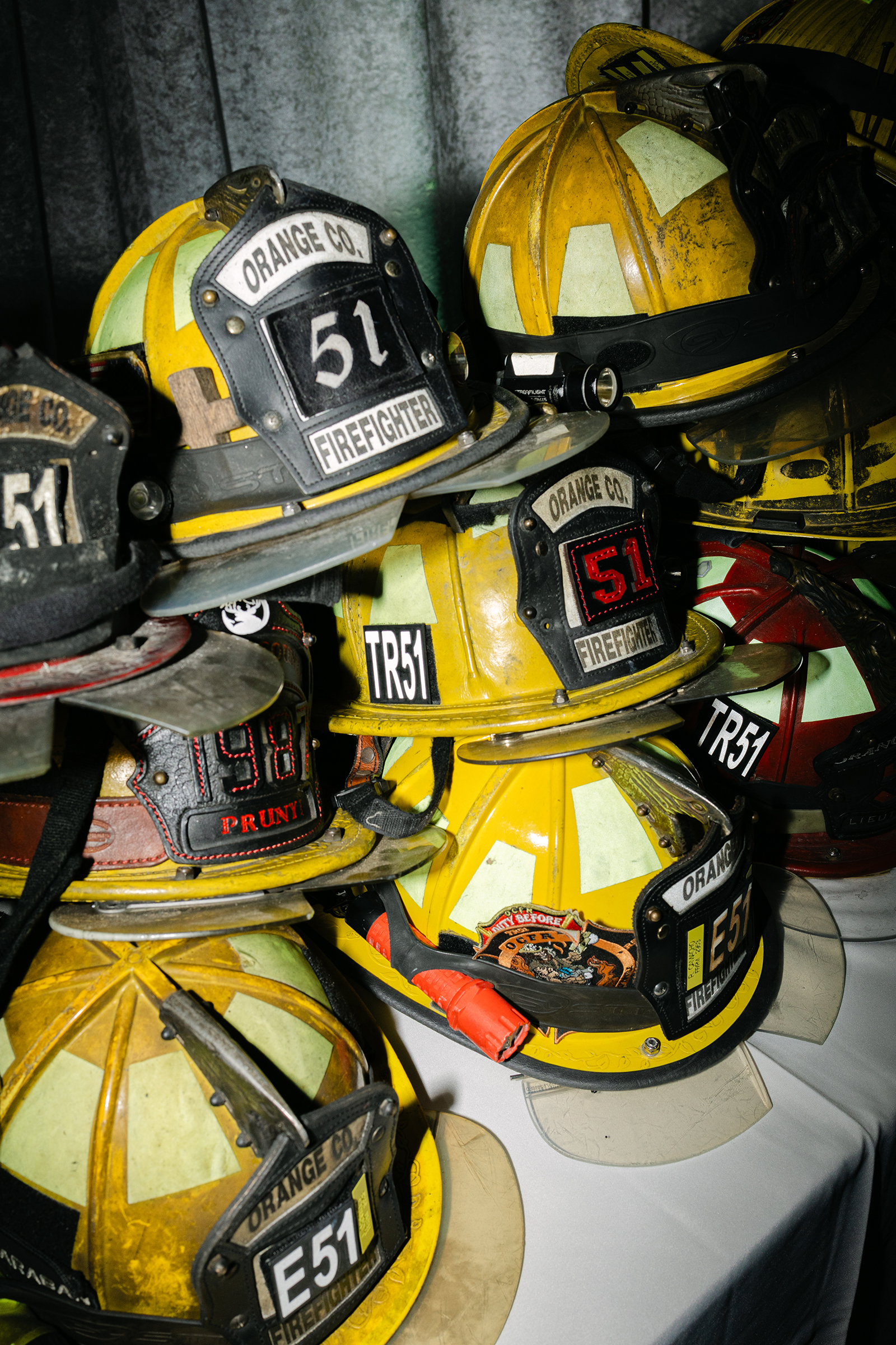 firefighter helmuts for wedding