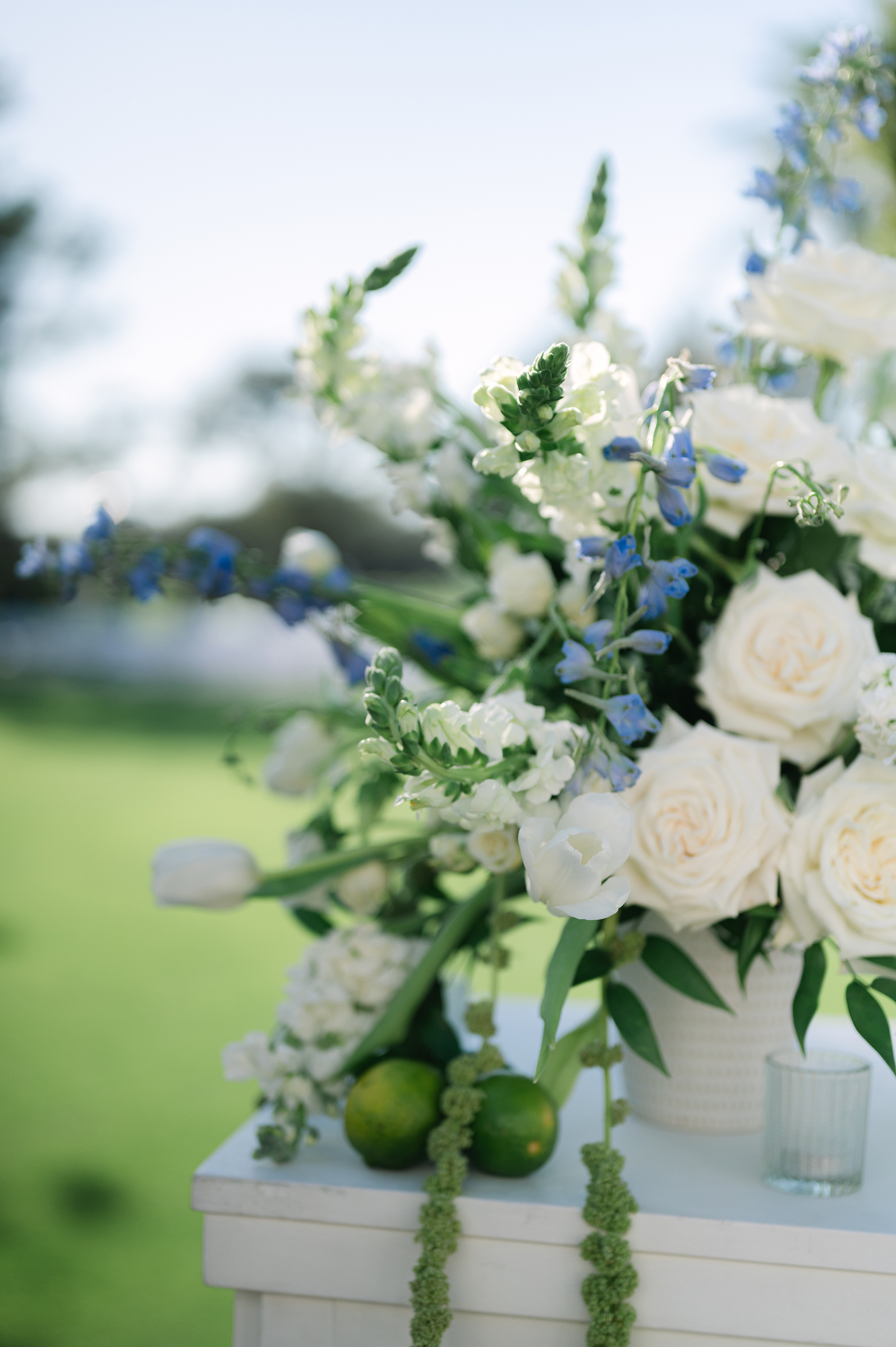 Classically Preppy Palma Ceia Wedding for Golf Aficionados - Kristen ...