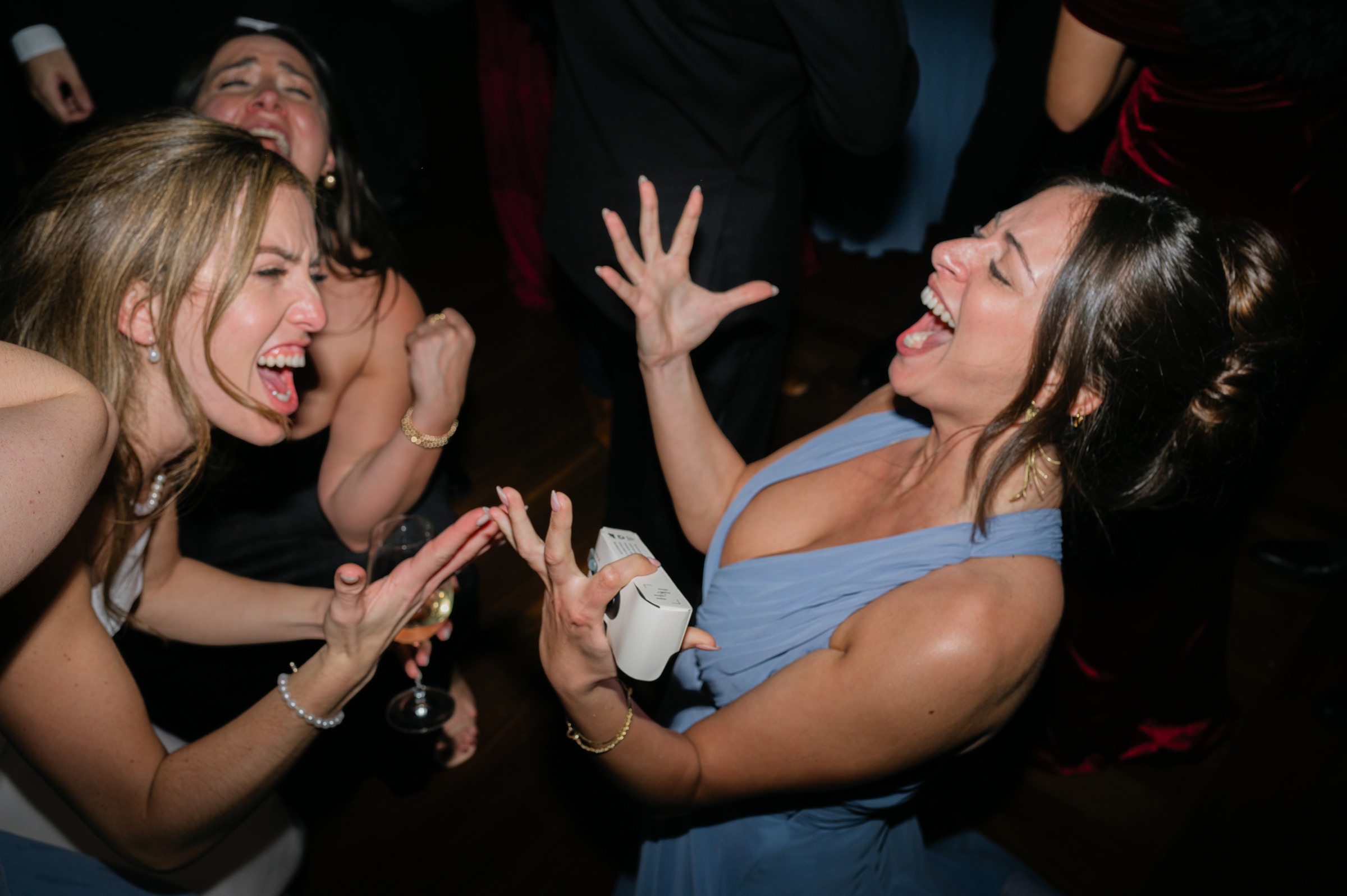 guests during the wedding ceremony