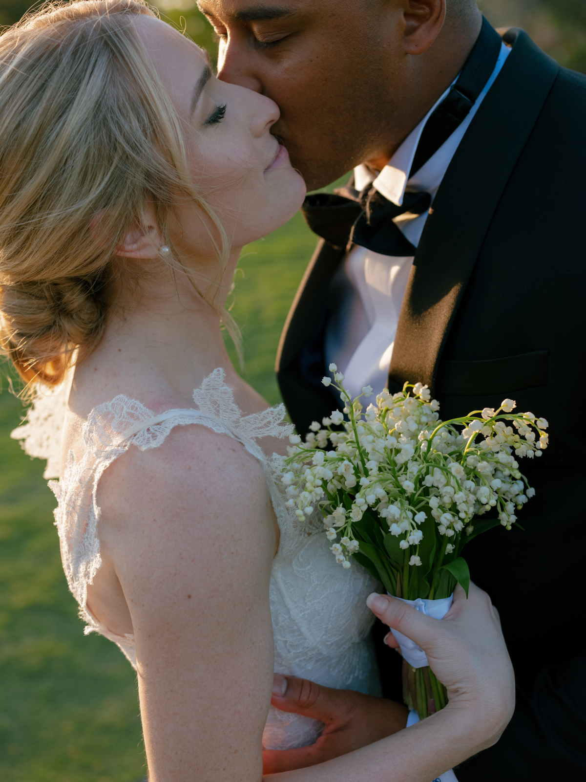 Documentary style bride and groom portraits in Orlando FL with natural movement and candid emotion