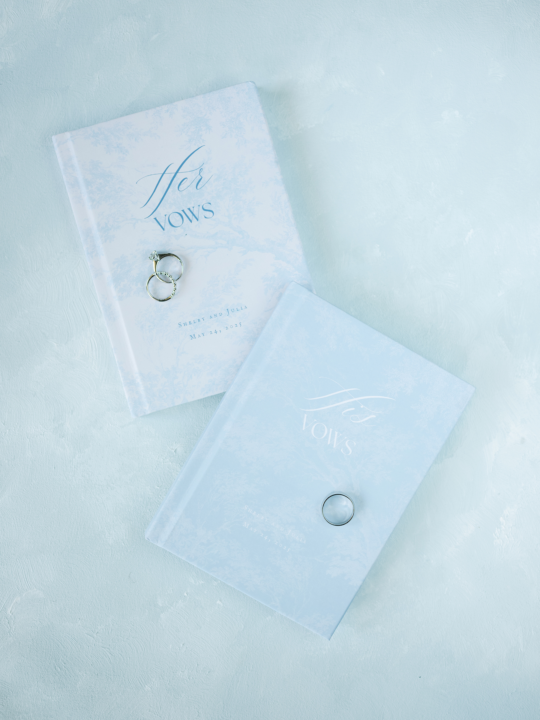 flat lays of bridal details