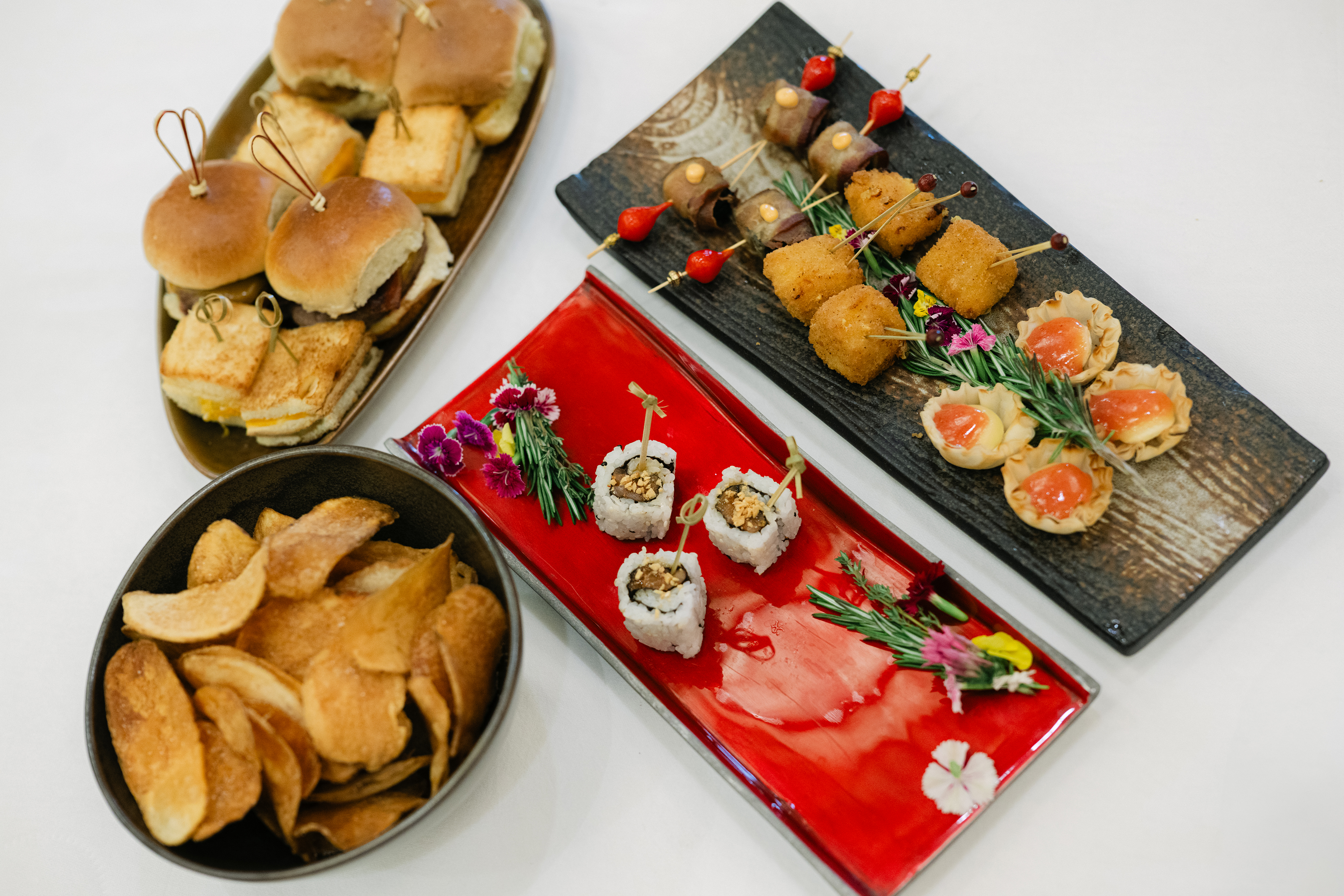 wedding reception food ideas