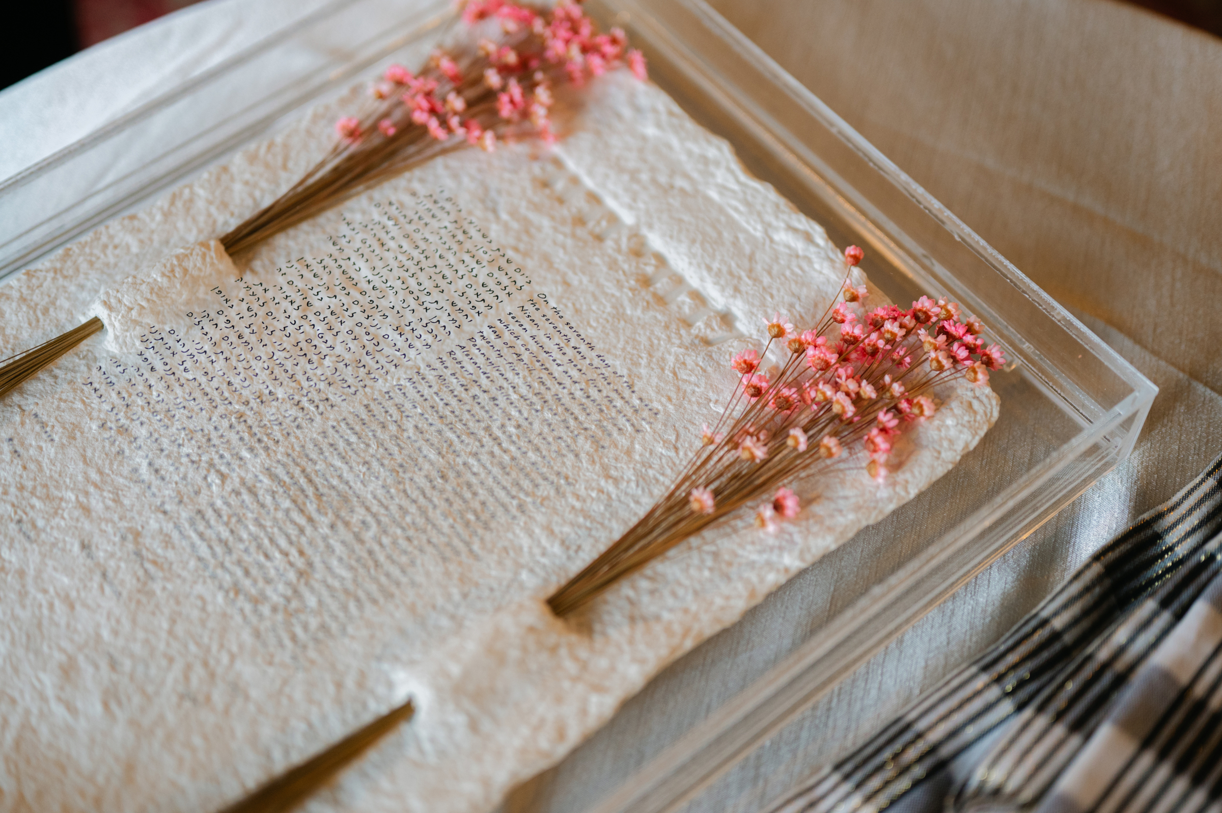 wedding details