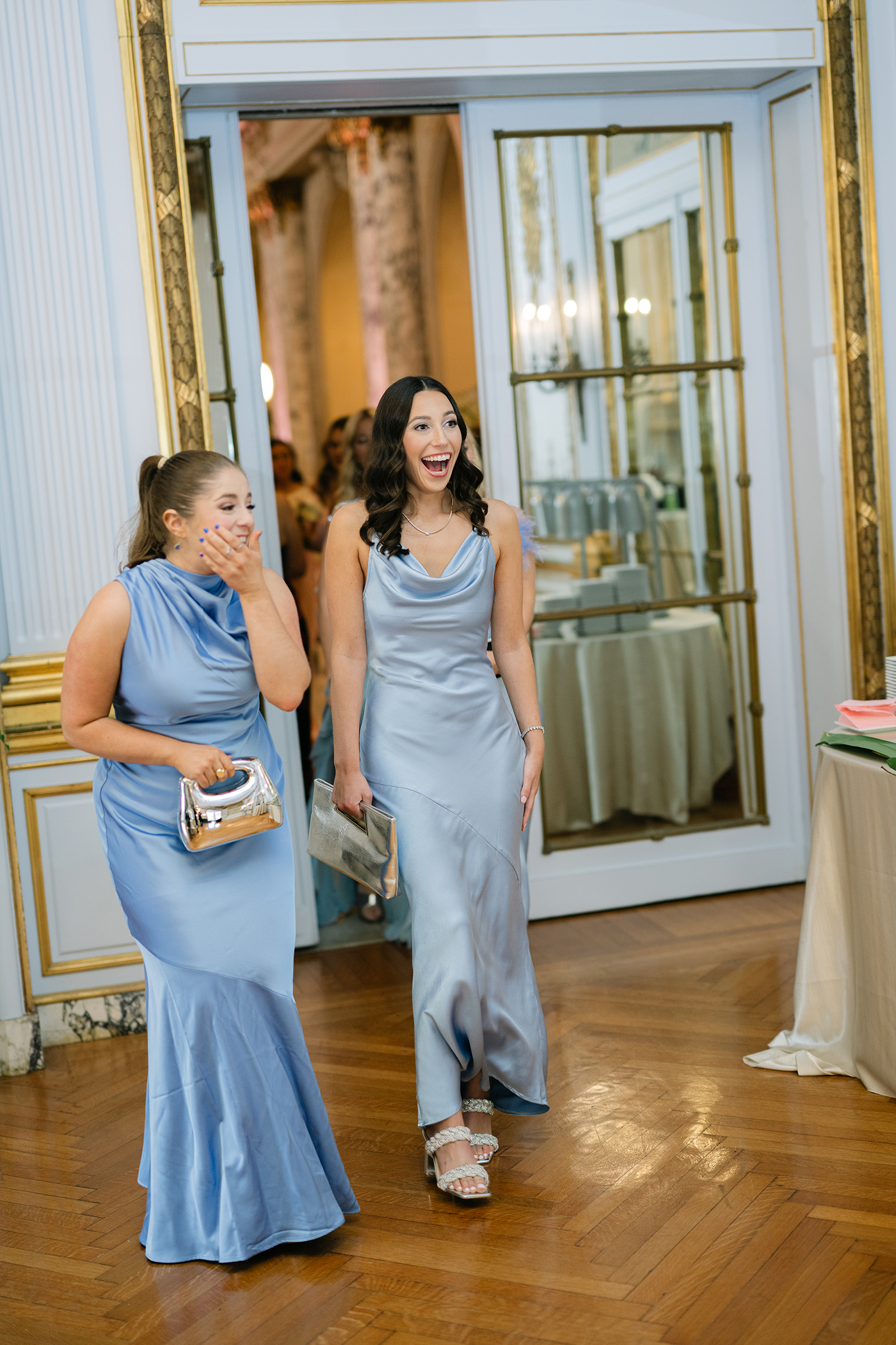 baby blue bridesmaids dresses