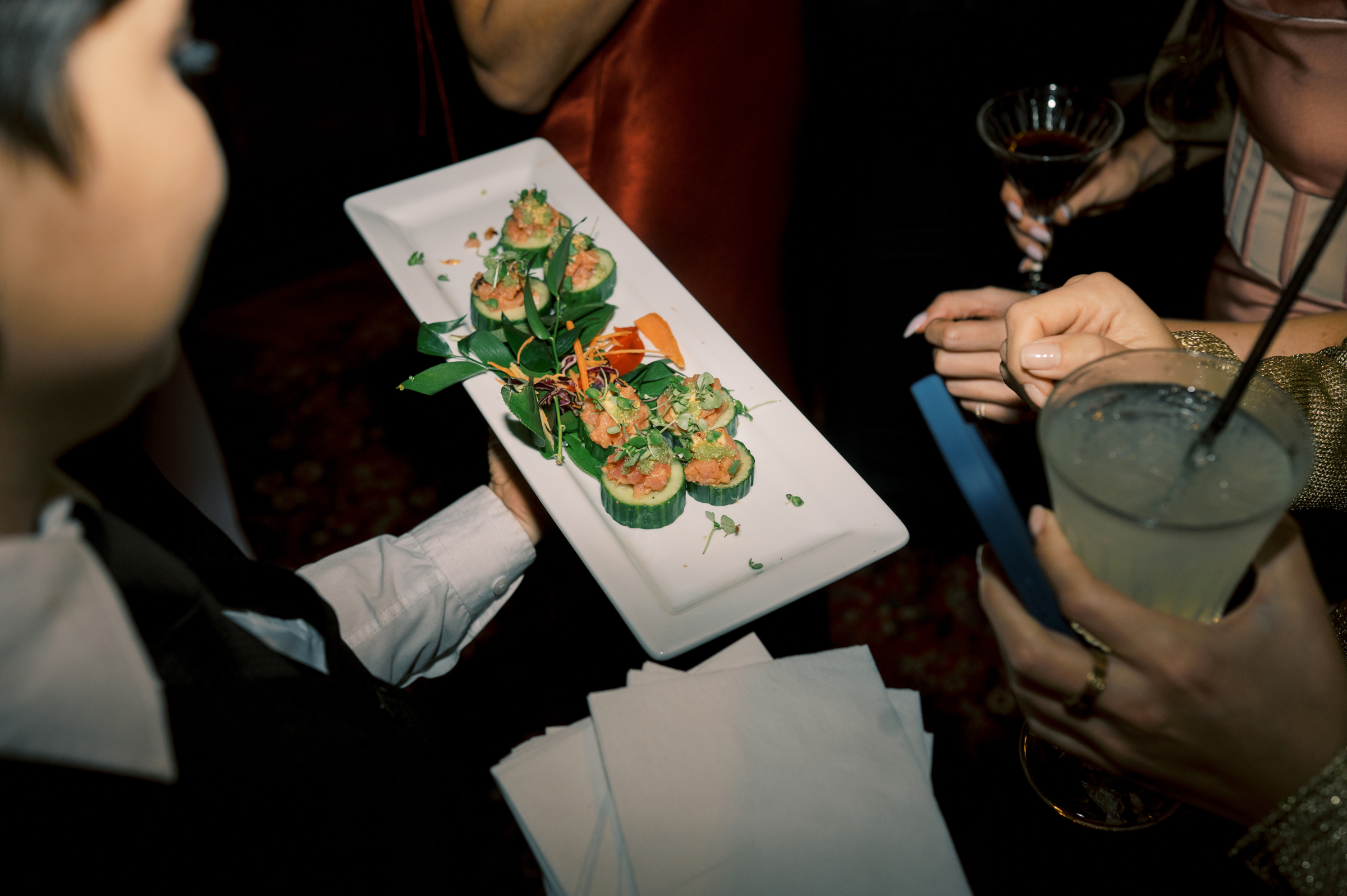 wedding reception appetizer 