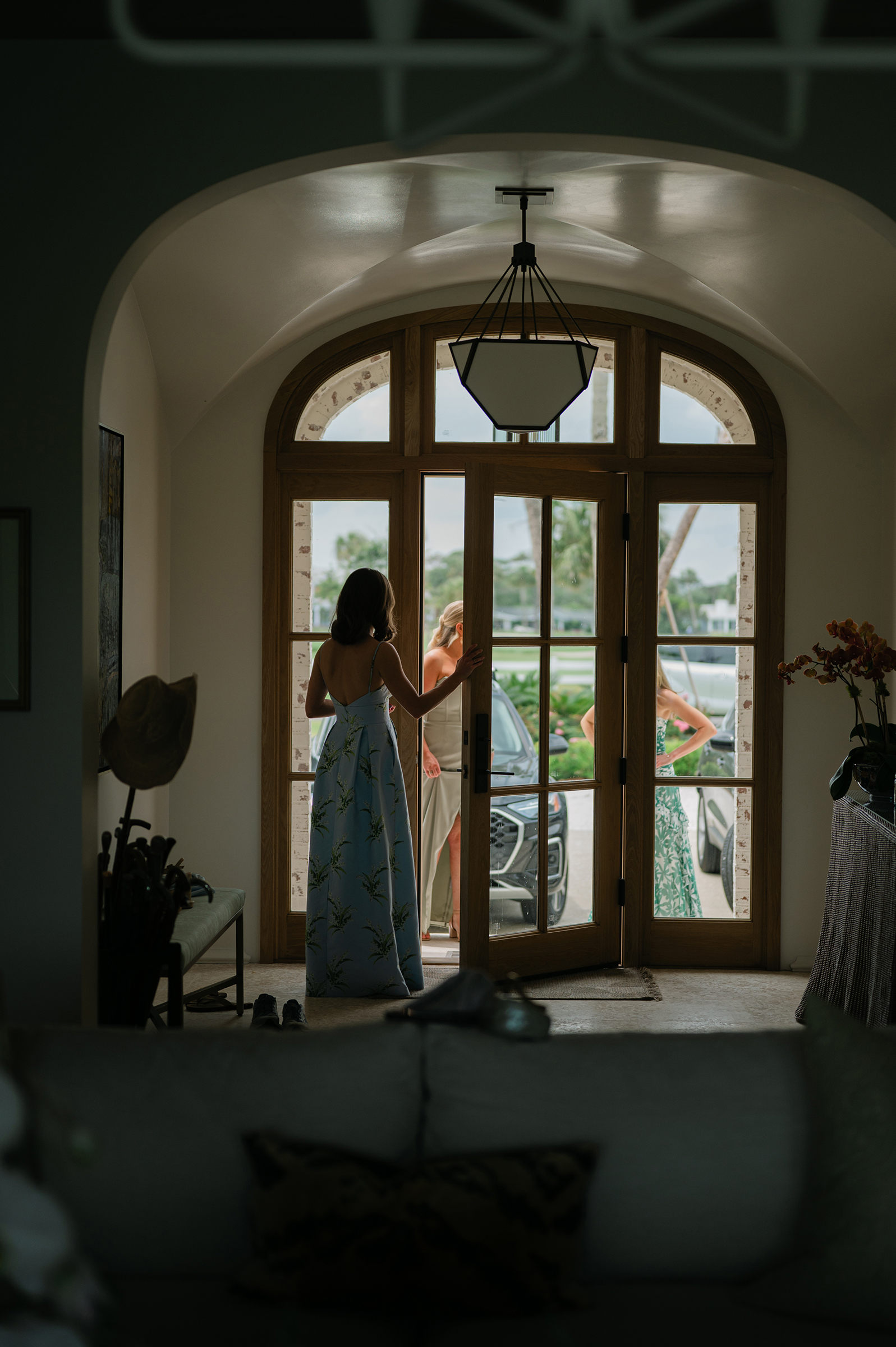 bridesmaids getting ready