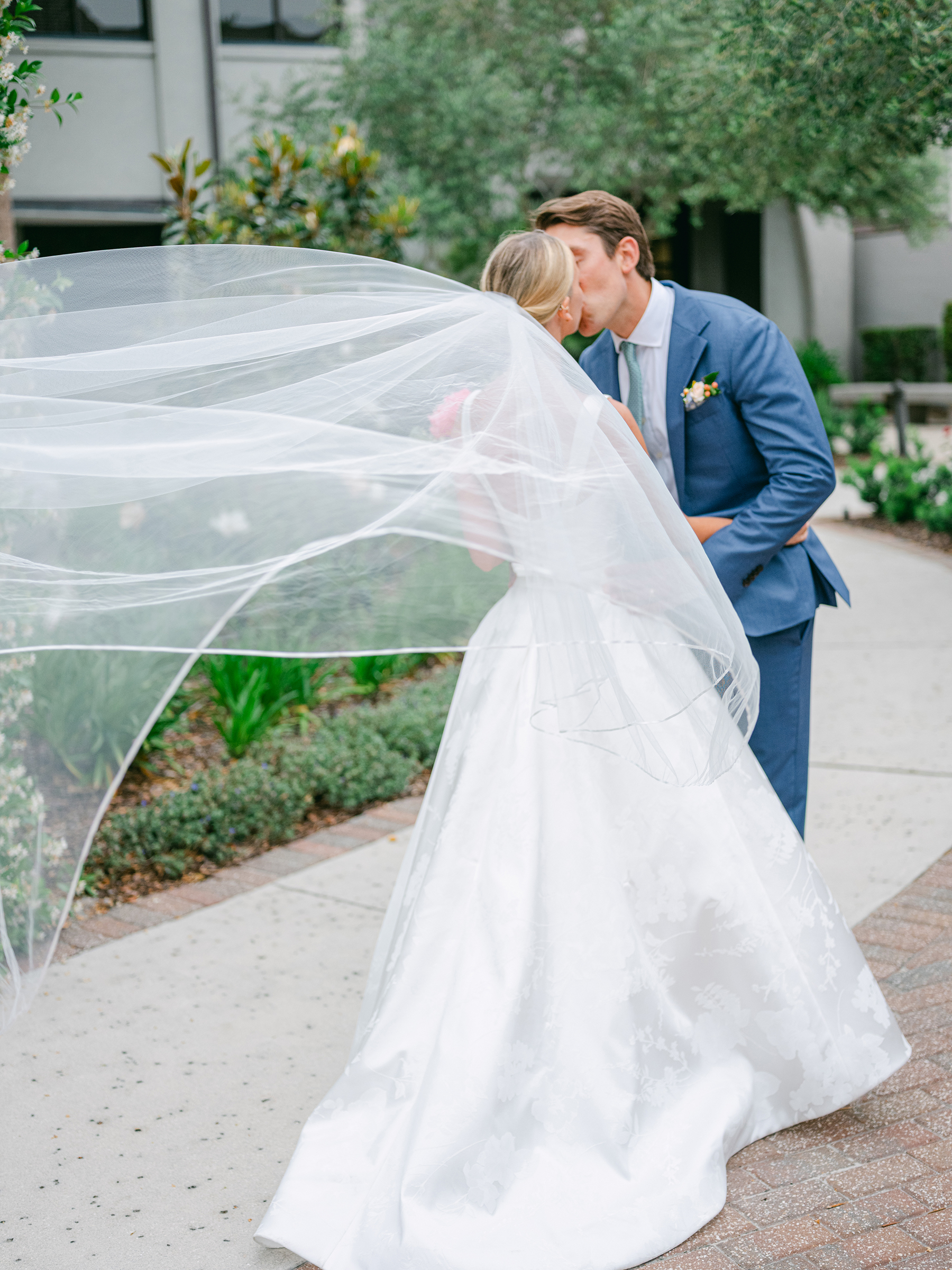 bride and groom portrait