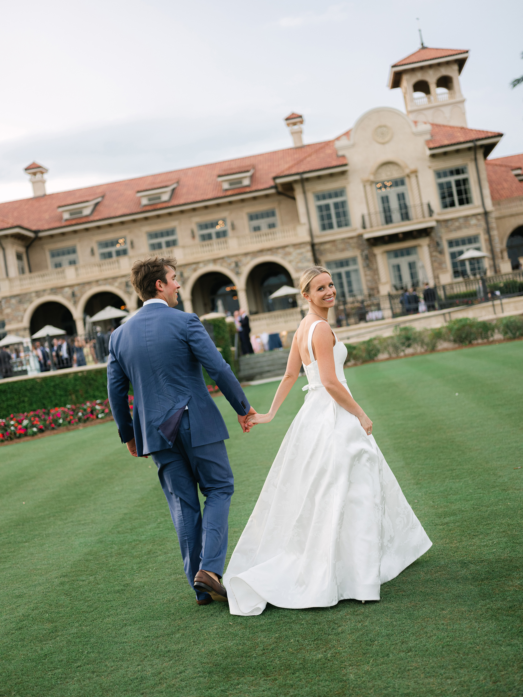 bride and groom portrait