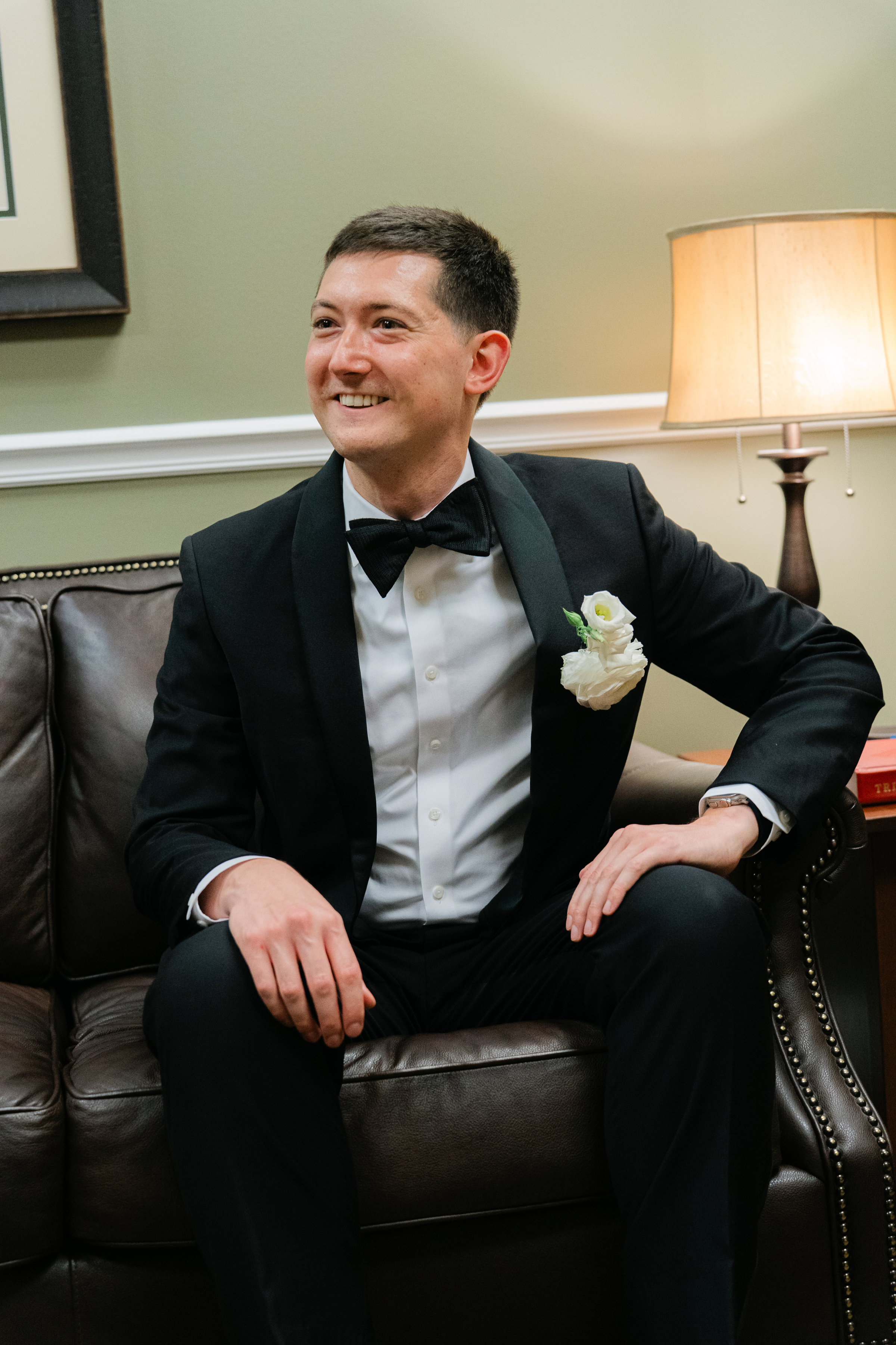 wedding portrait of groom