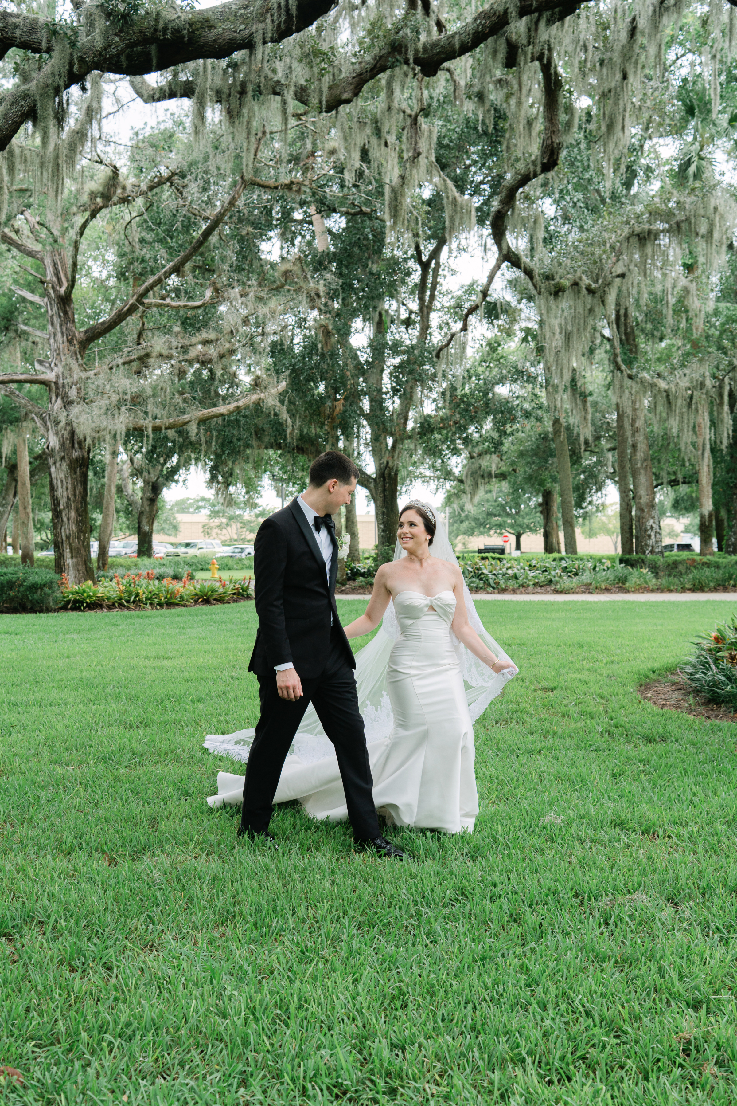 classy and traditional bride and groom portraits