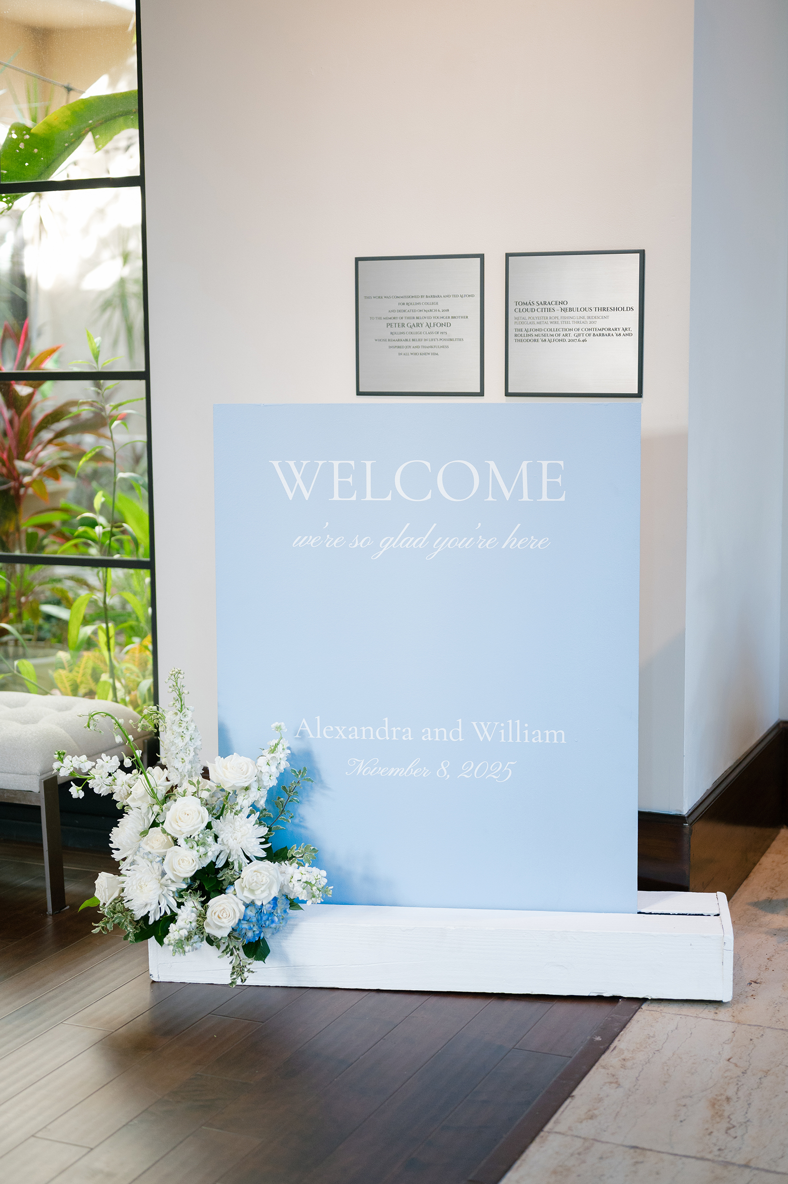 wedding welcome sign
