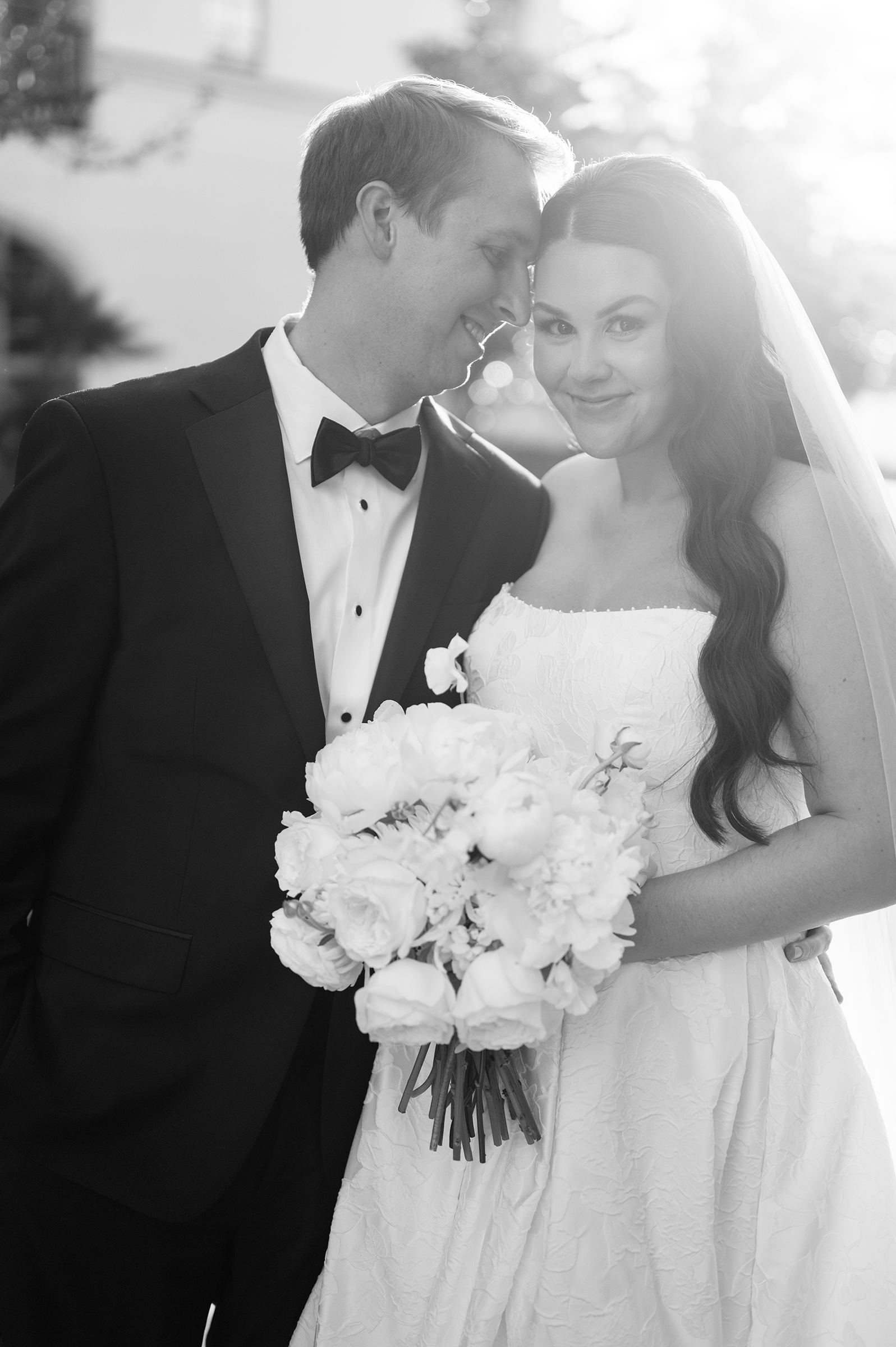 editorial and romantic bride and groom portraits