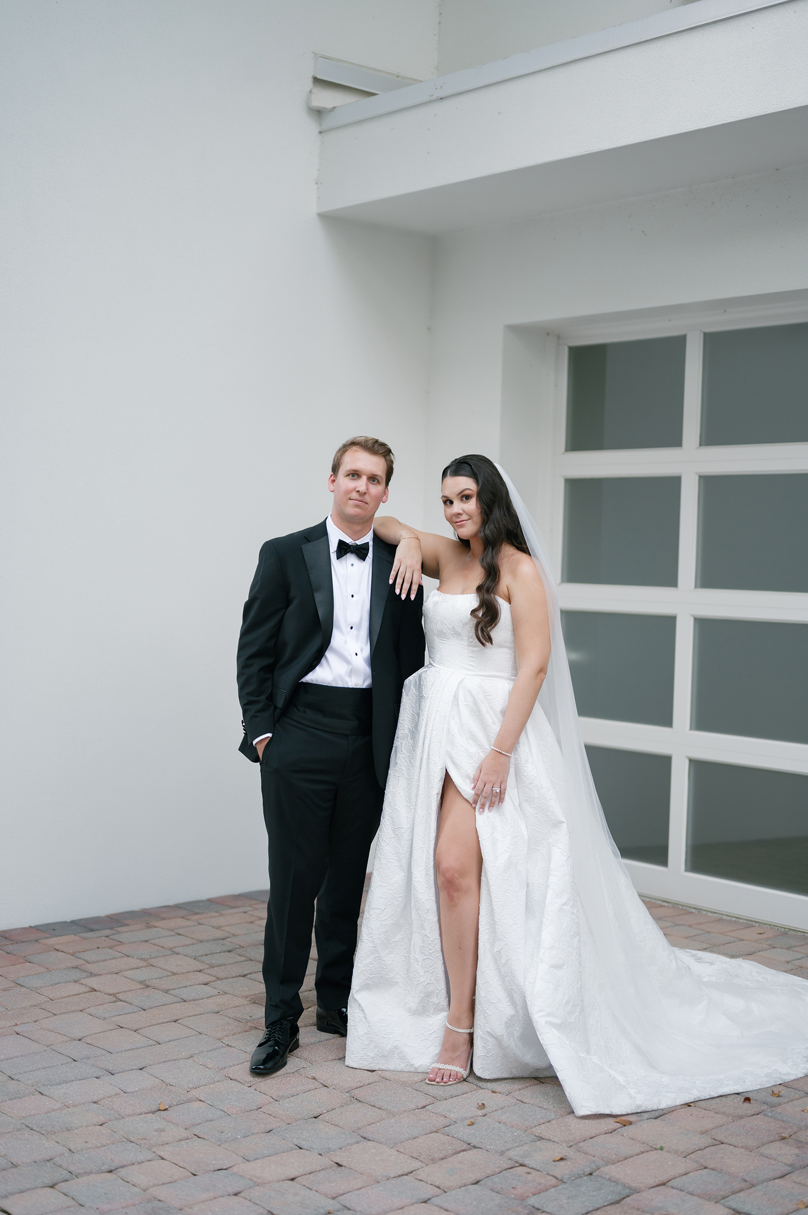 editorial and romantic bride and groom portraits