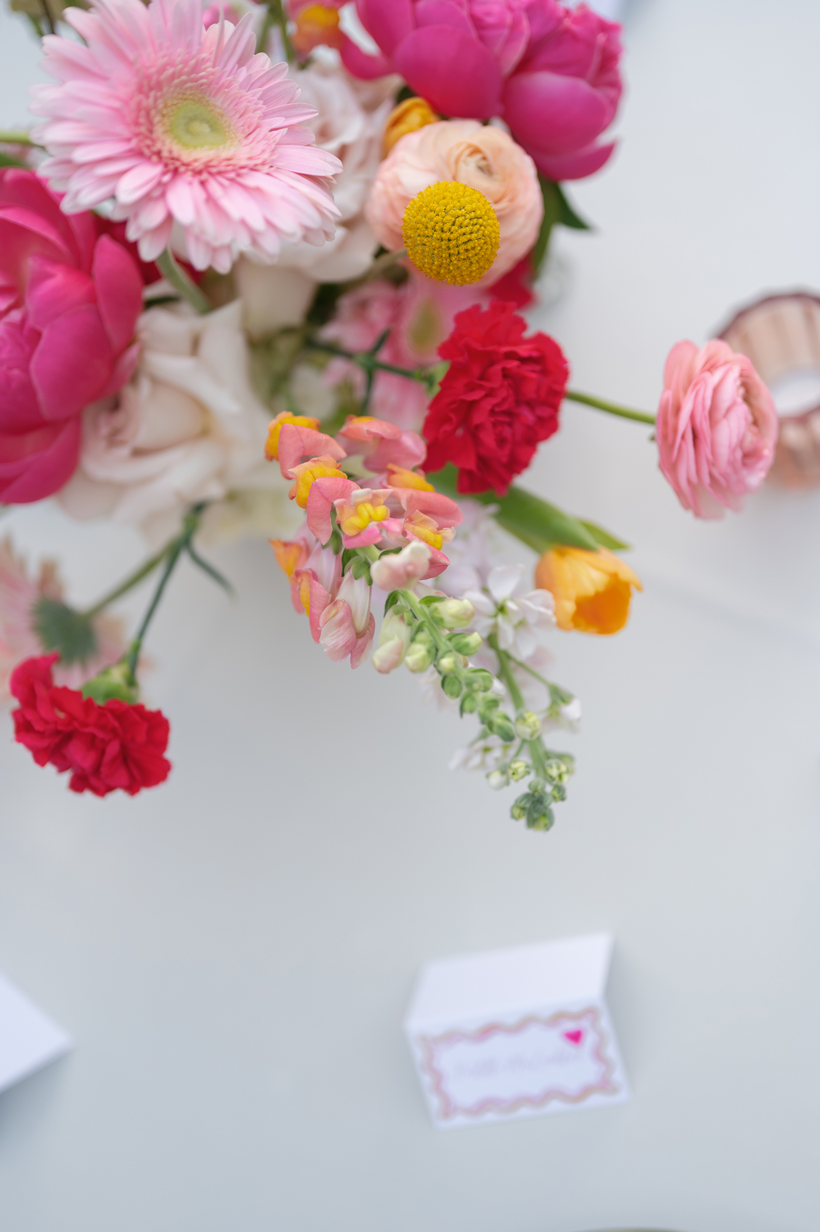 romantic garden-inspired florals