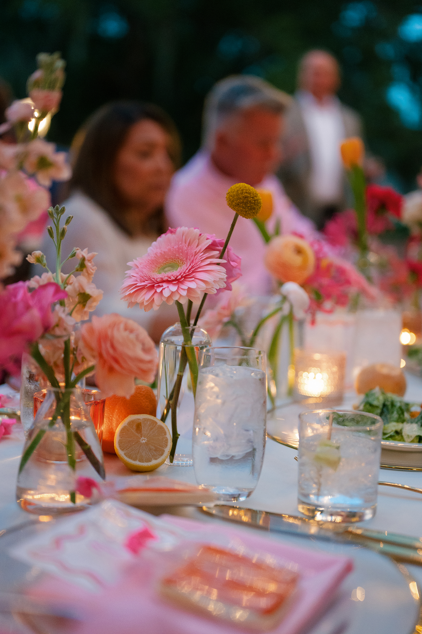 romantic garden-inspired florals